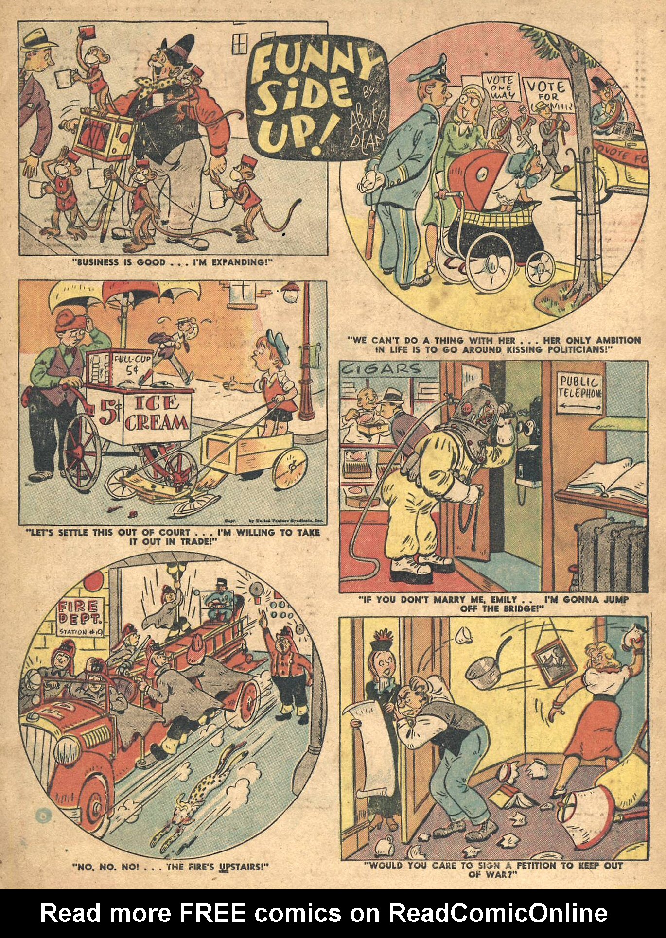 Read online Comics on Parade comic -  Issue #48 - 49