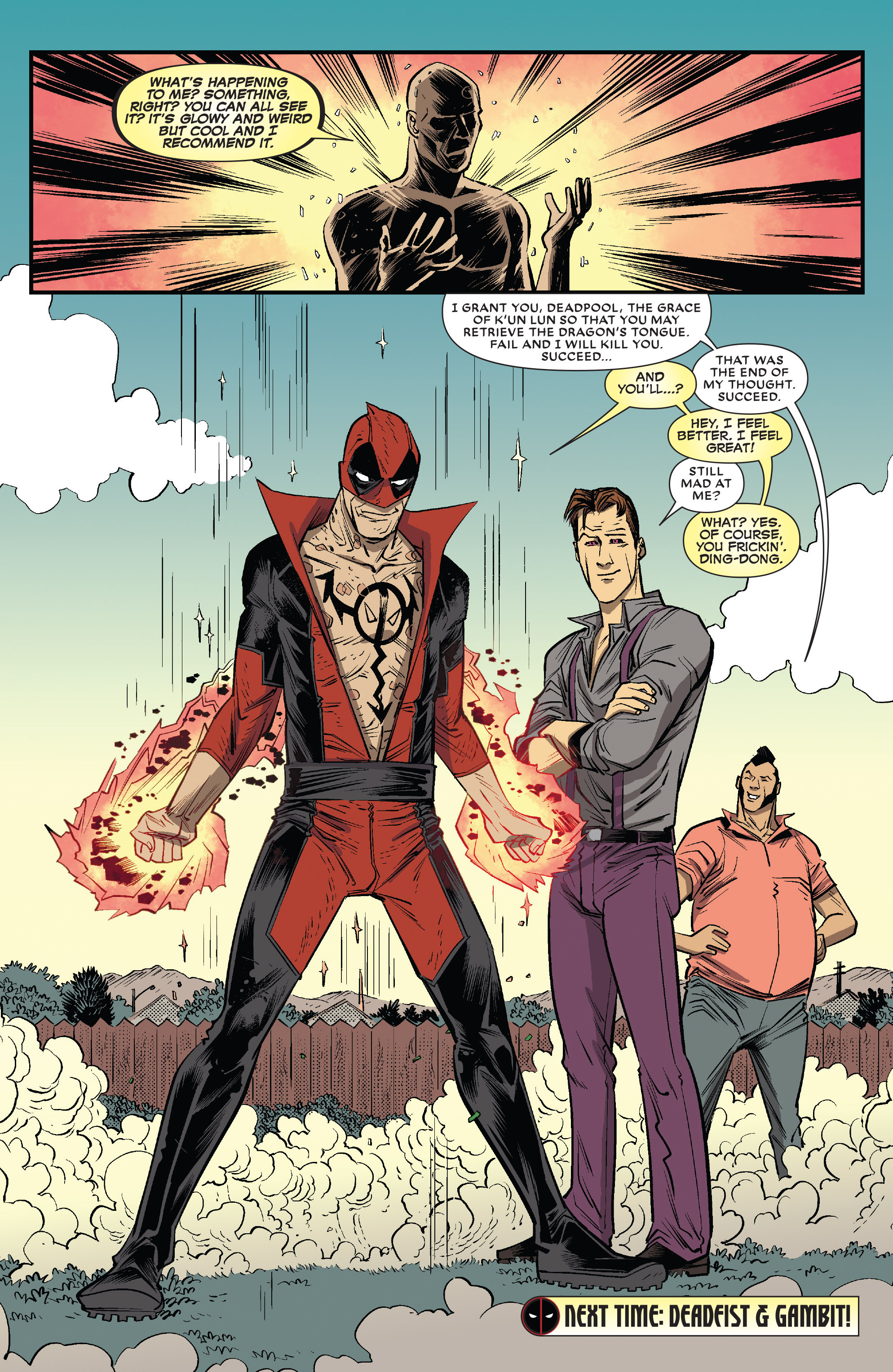 Read online Deadpool V Gambit comic -  Issue #3 - 21