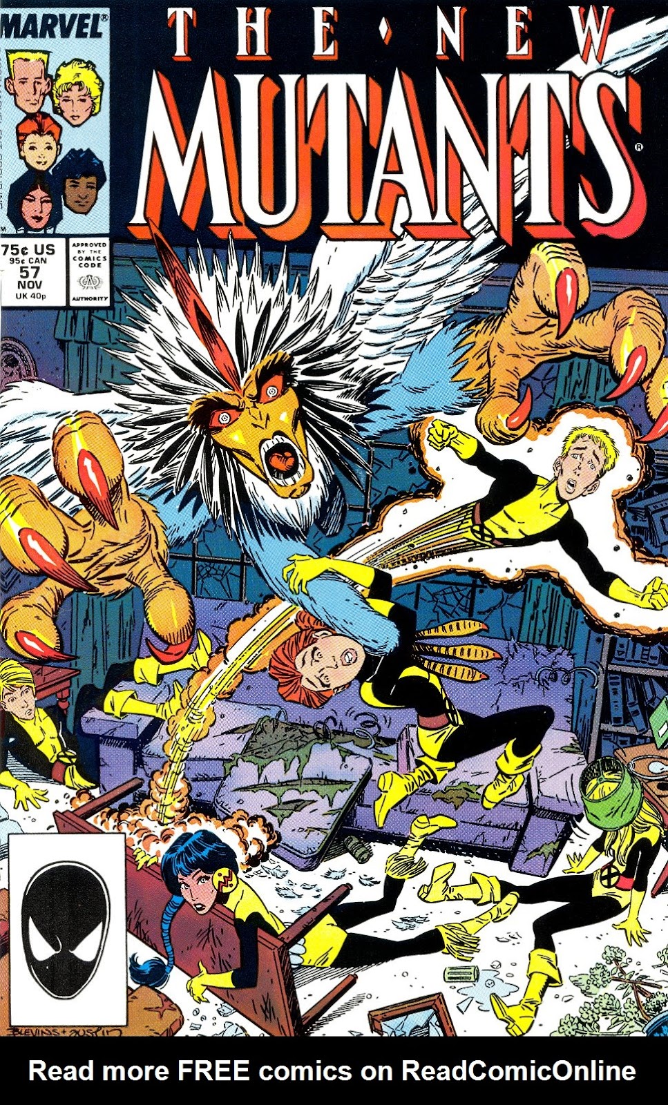 The New Mutants Issue #57 #64 - English 1