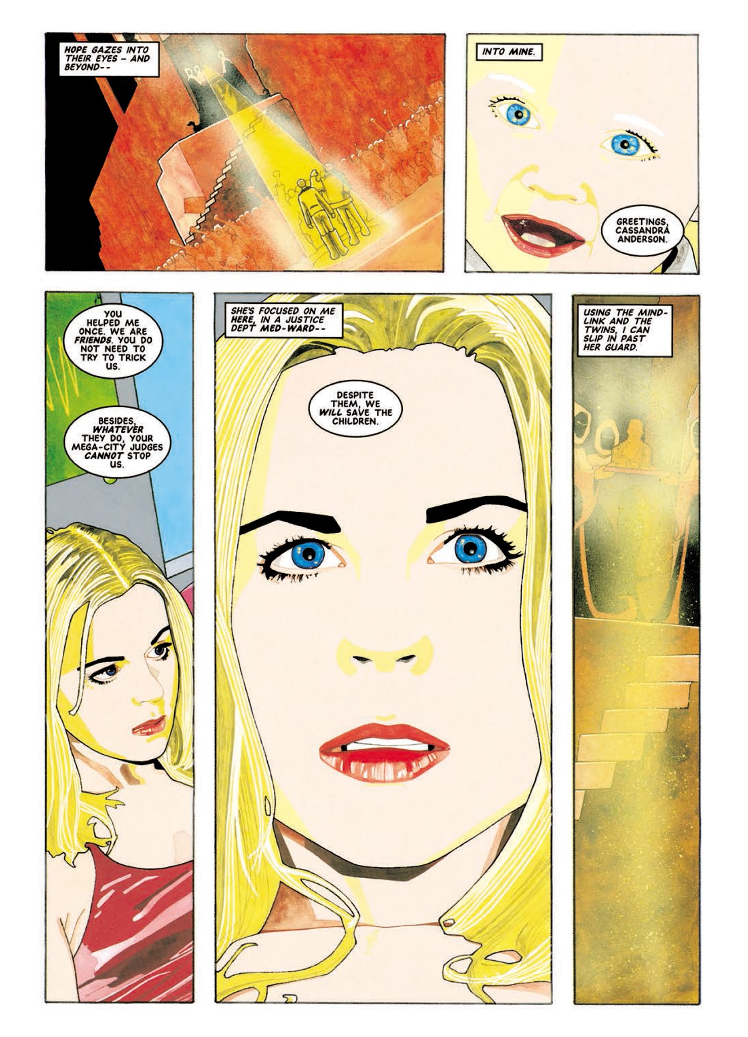 Read online Judge Anderson: The Psi Files comic -  Issue # TPB 3 - 204