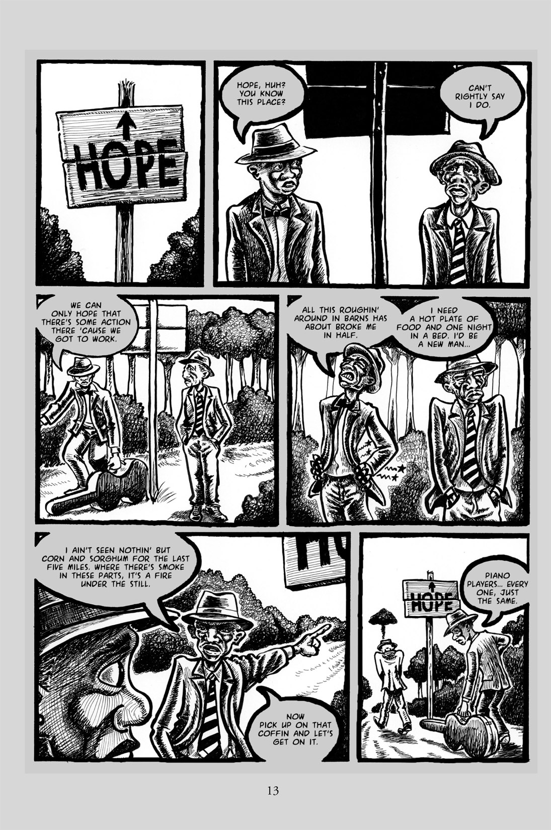 Read online Bluesman comic -  Issue # TPB (Part 1) - 13