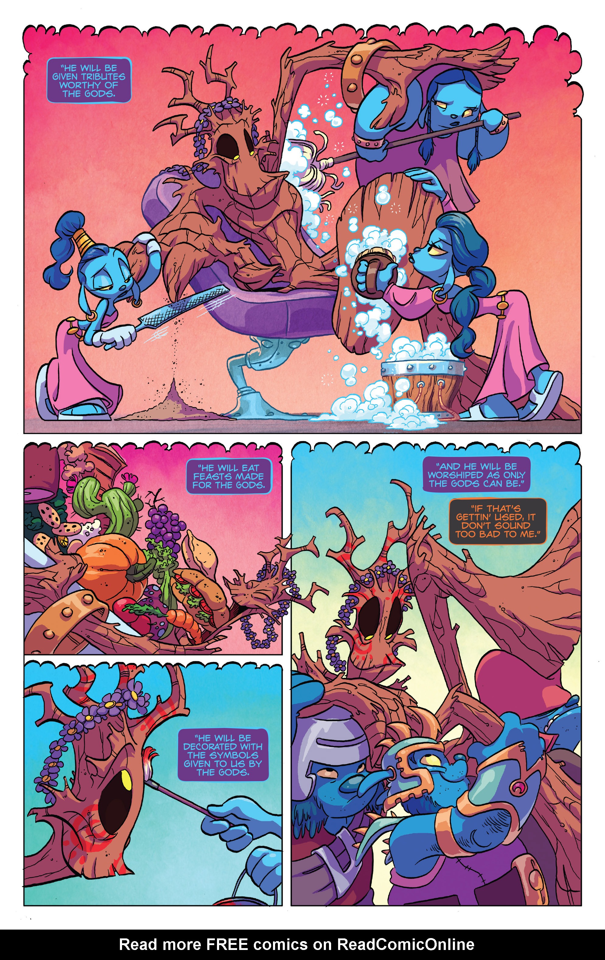 Read online Rocket Raccoon & Groot comic -  Issue #5 - 12