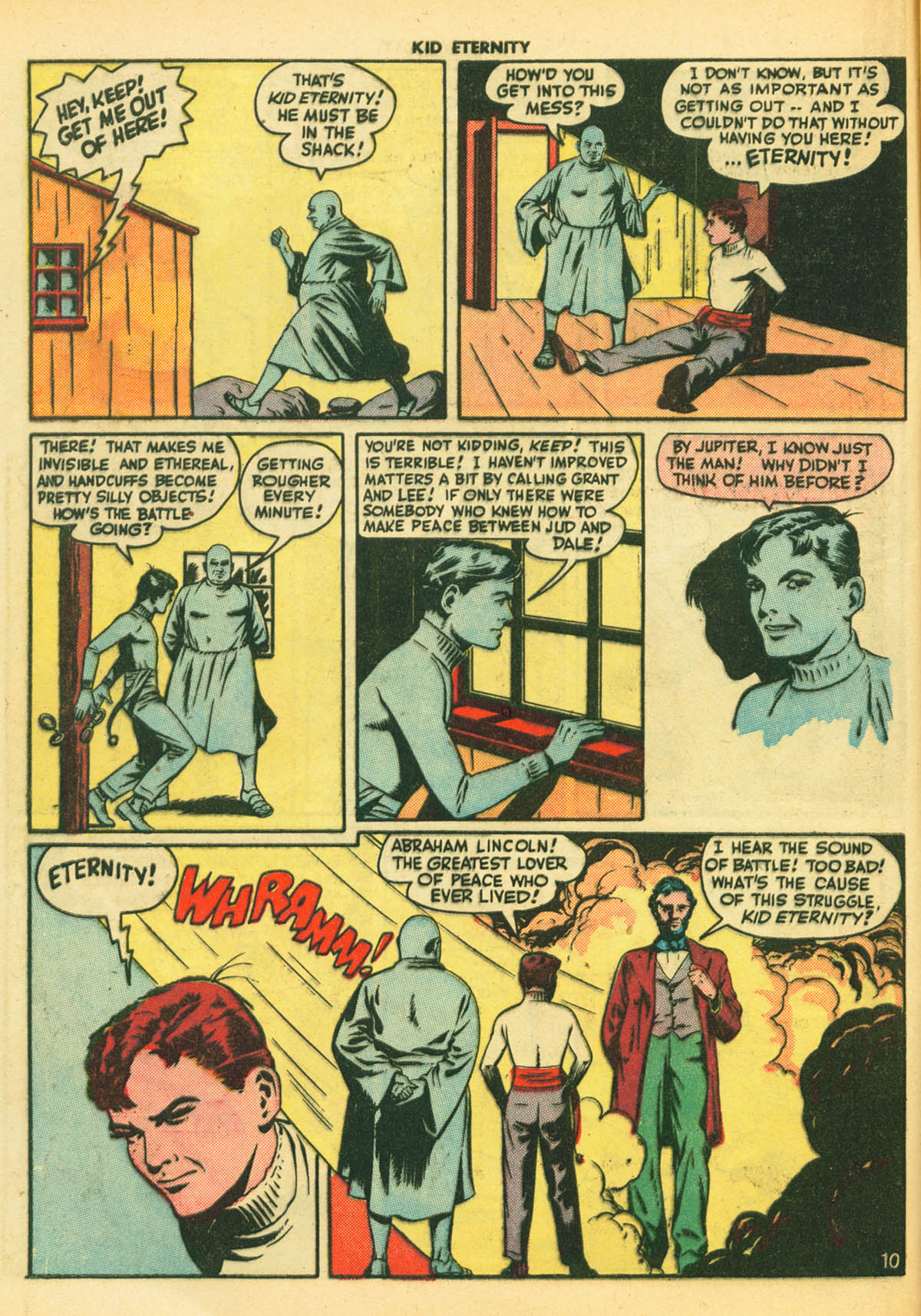 Read online Kid Eternity (1946) comic -  Issue #2 - 12