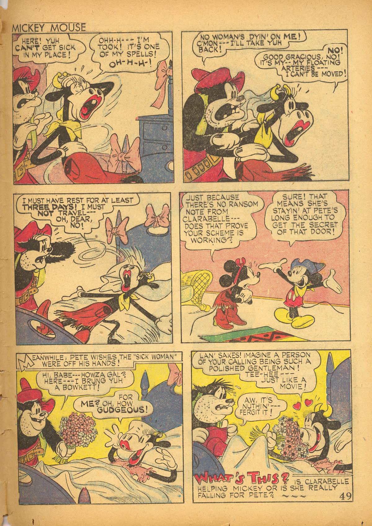 Read online Walt Disney's Comics and Stories comic -  Issue #27 - 51