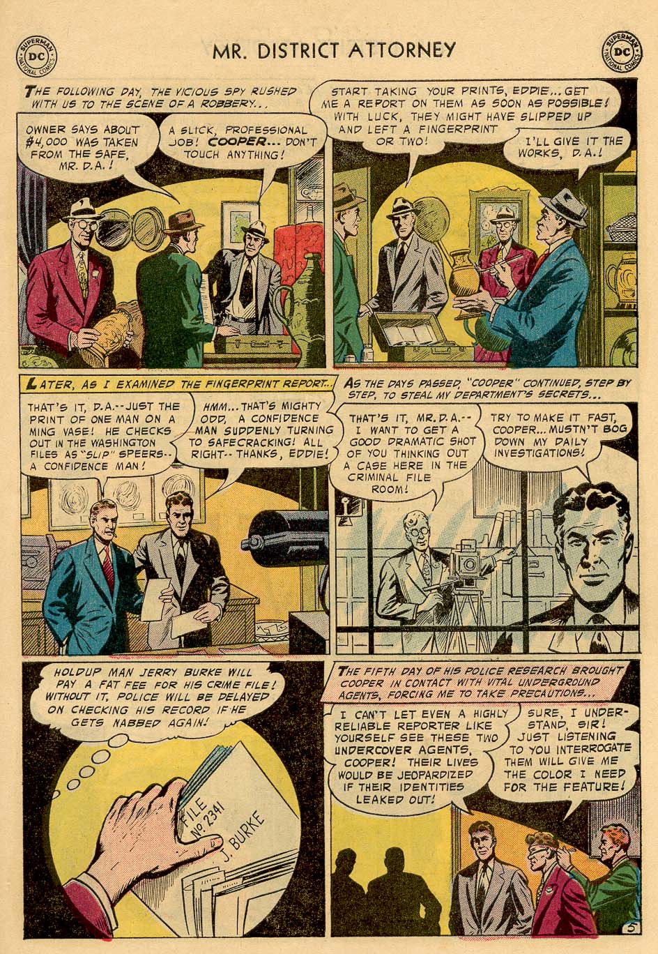 Read online Mr. District Attorney comic -  Issue #59 - 7