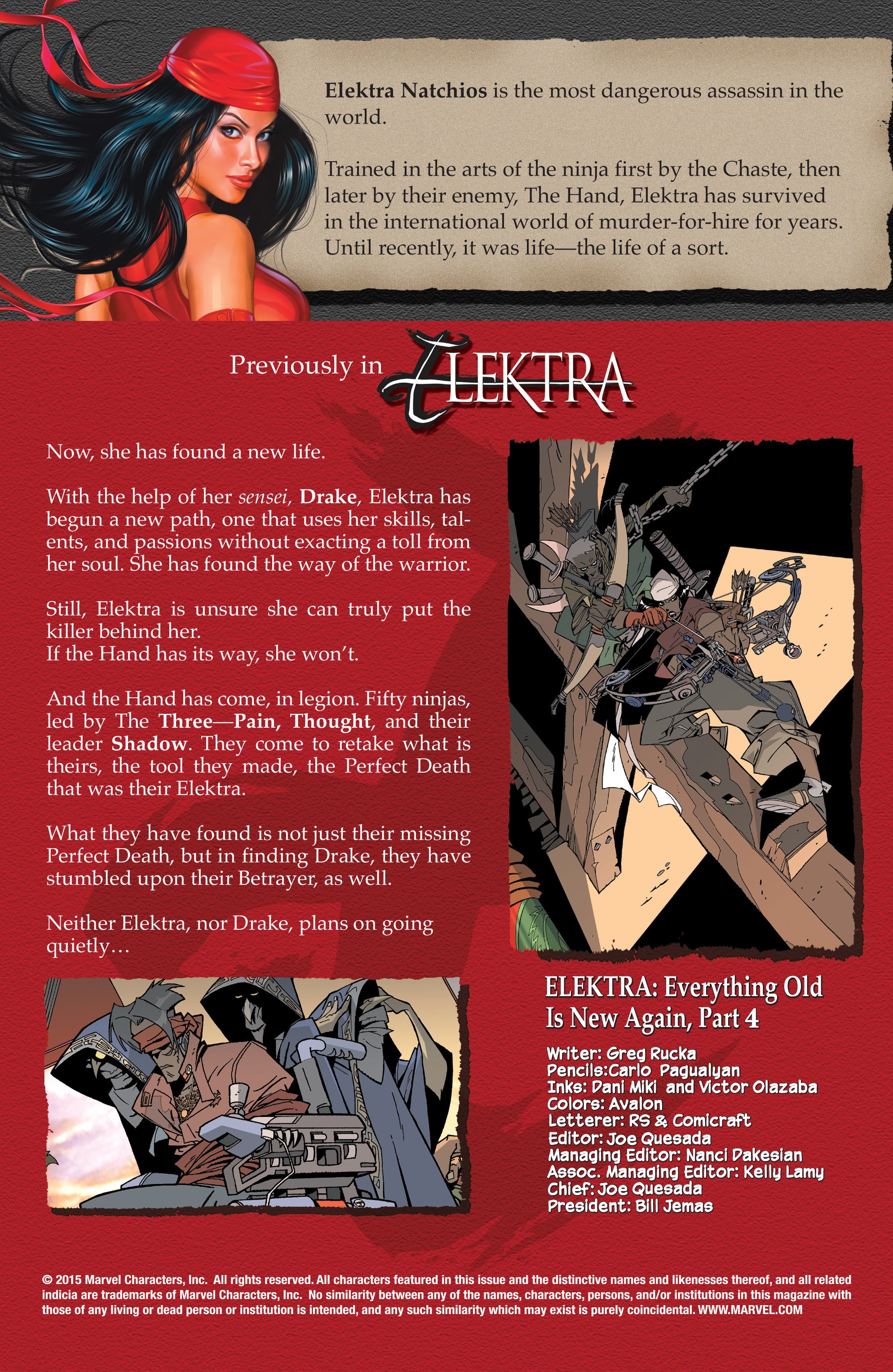 Read online Elektra (2001) comic -  Issue # _TPB Elektra by Greg Rucka Ultimate Collection (Part 4) - 32