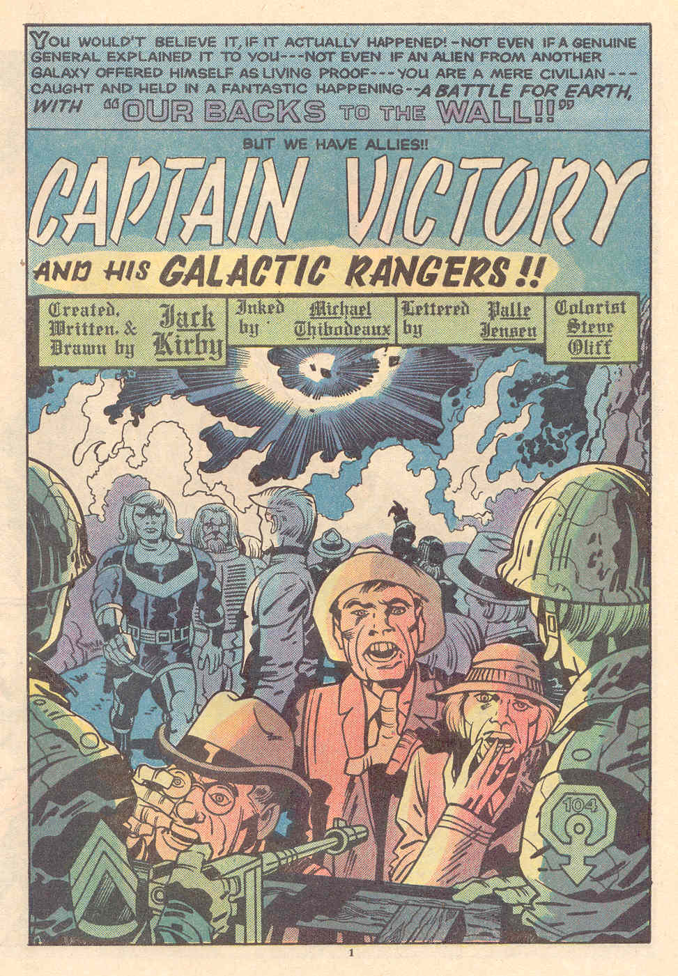 Read online Captain Victory and the Galactic Rangers (1981) comic -  Issue #5 - 3