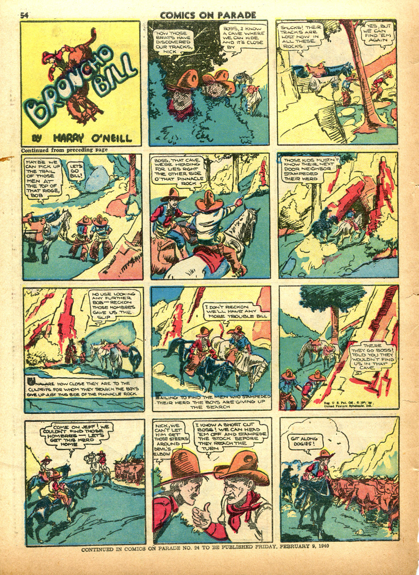 Read online Comics on Parade comic -  Issue #23 - 56