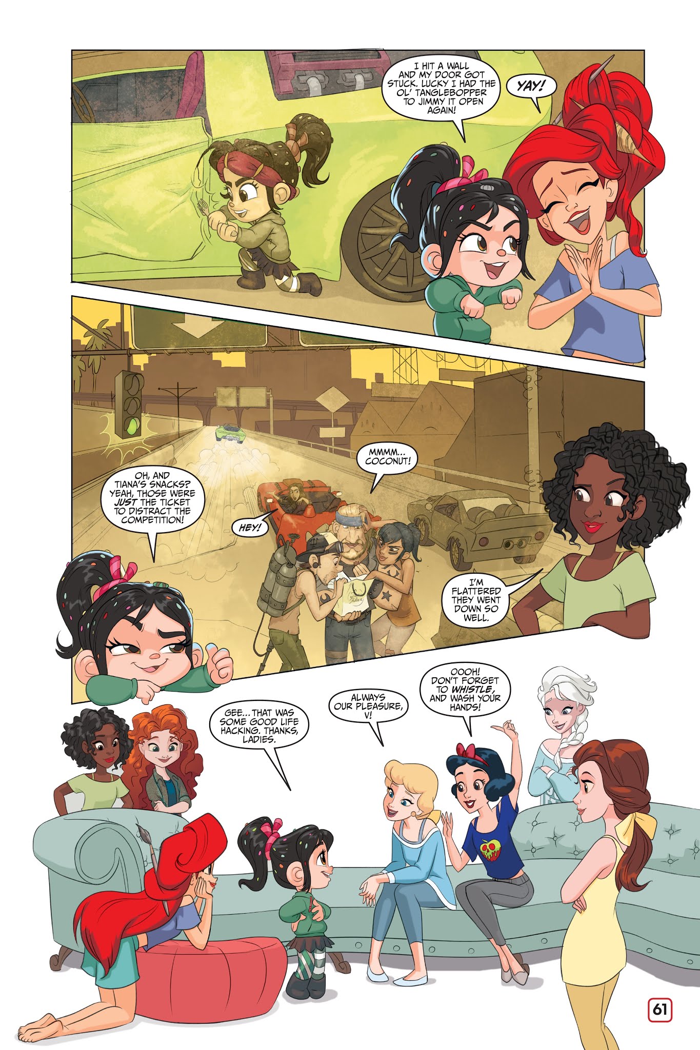 Read online Disney Ralph Breaks the Internet: Click Start- Select-Your-Story Adventure comic -  Issue # Full - 58