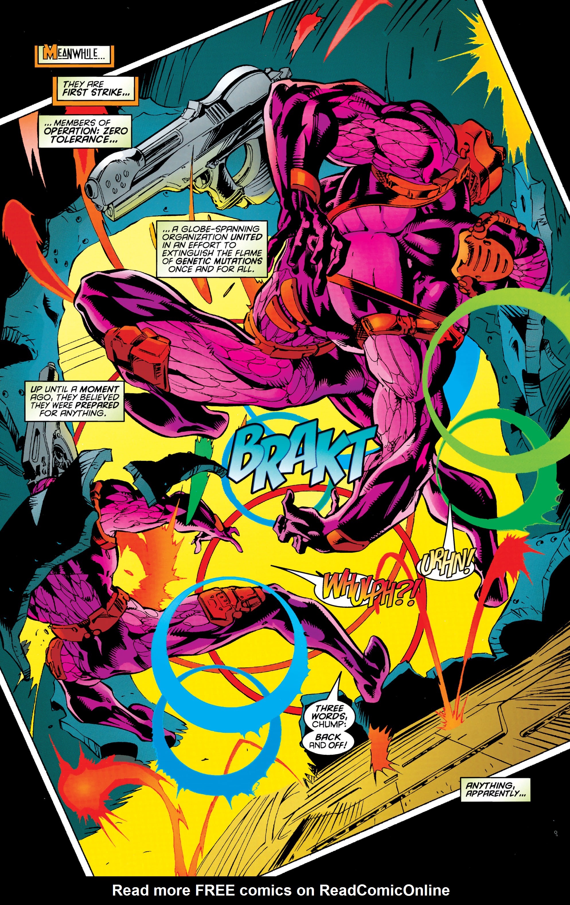 Read online X-Men Milestones: Operation Zero Tolerance comic -  Issue # TPB (Part 1) - 12