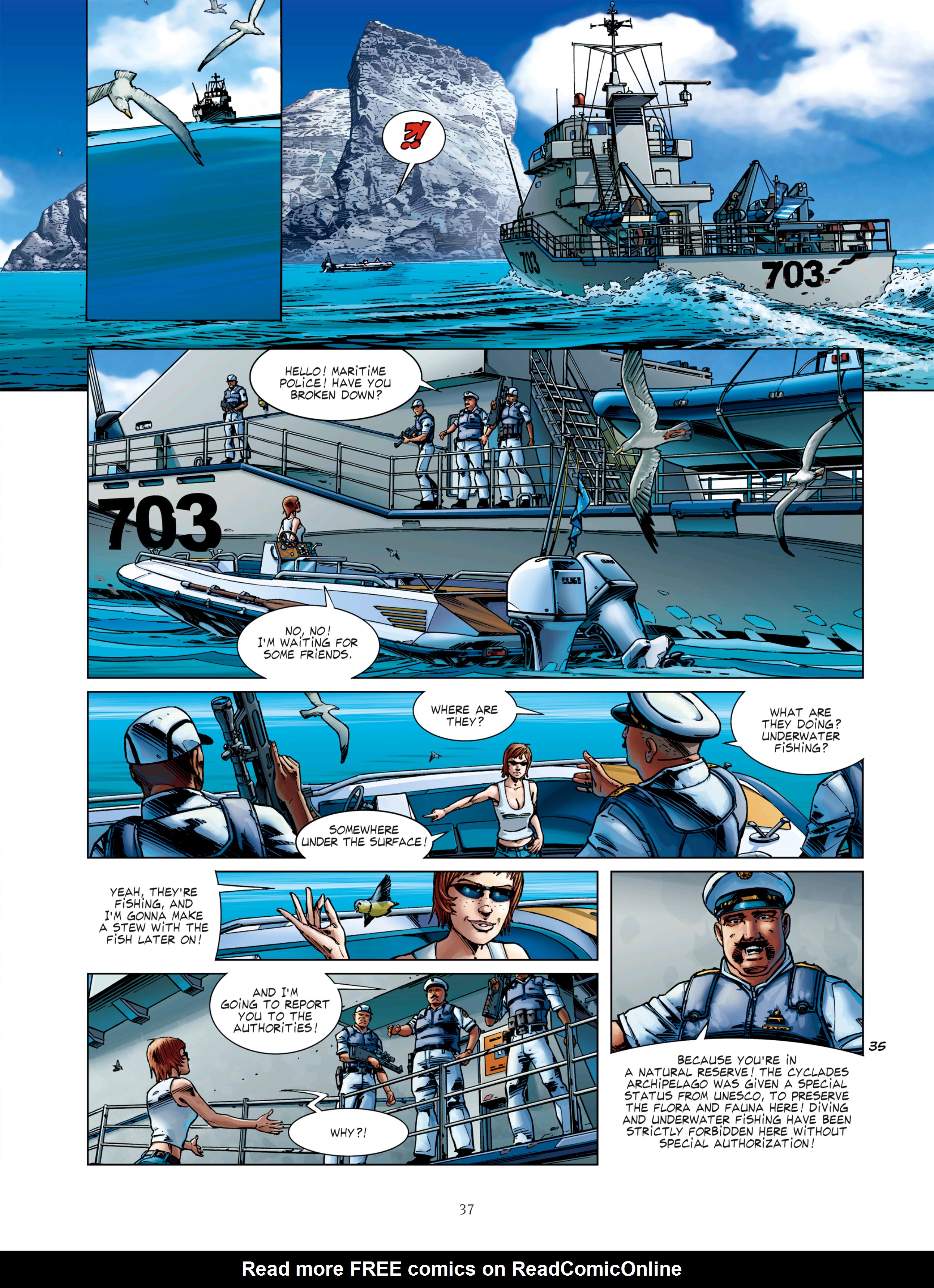 Read online Arctica comic -  Issue #2 - 37