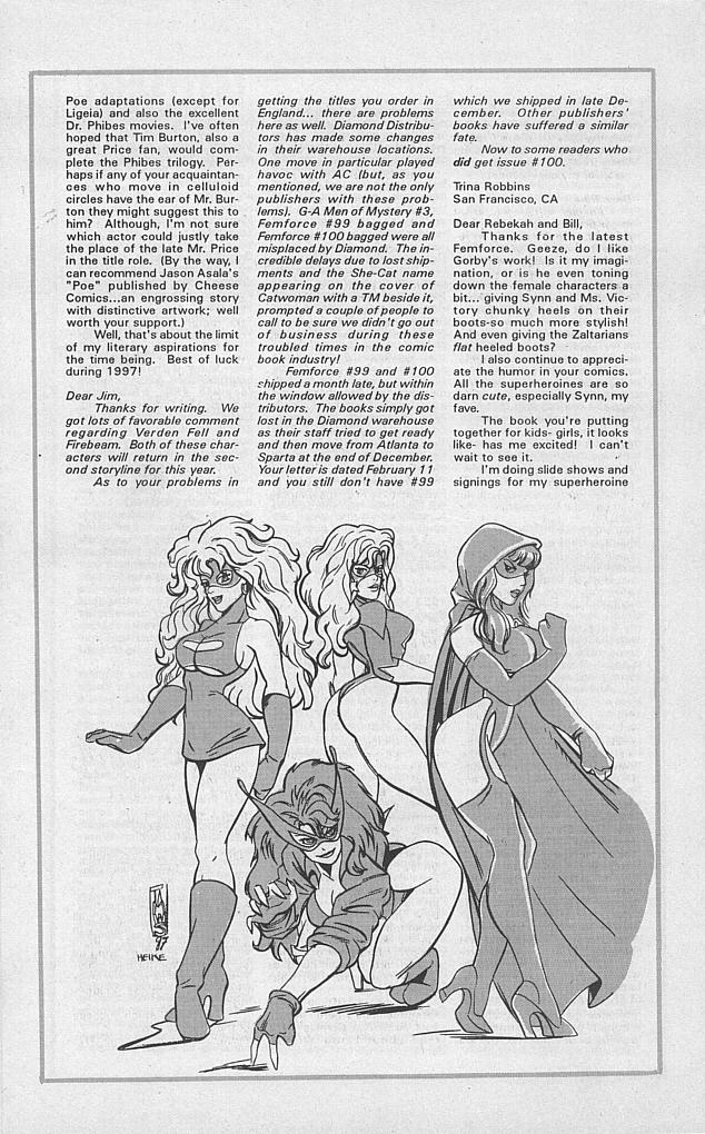 Read online Femforce comic -  Issue #101 - 31