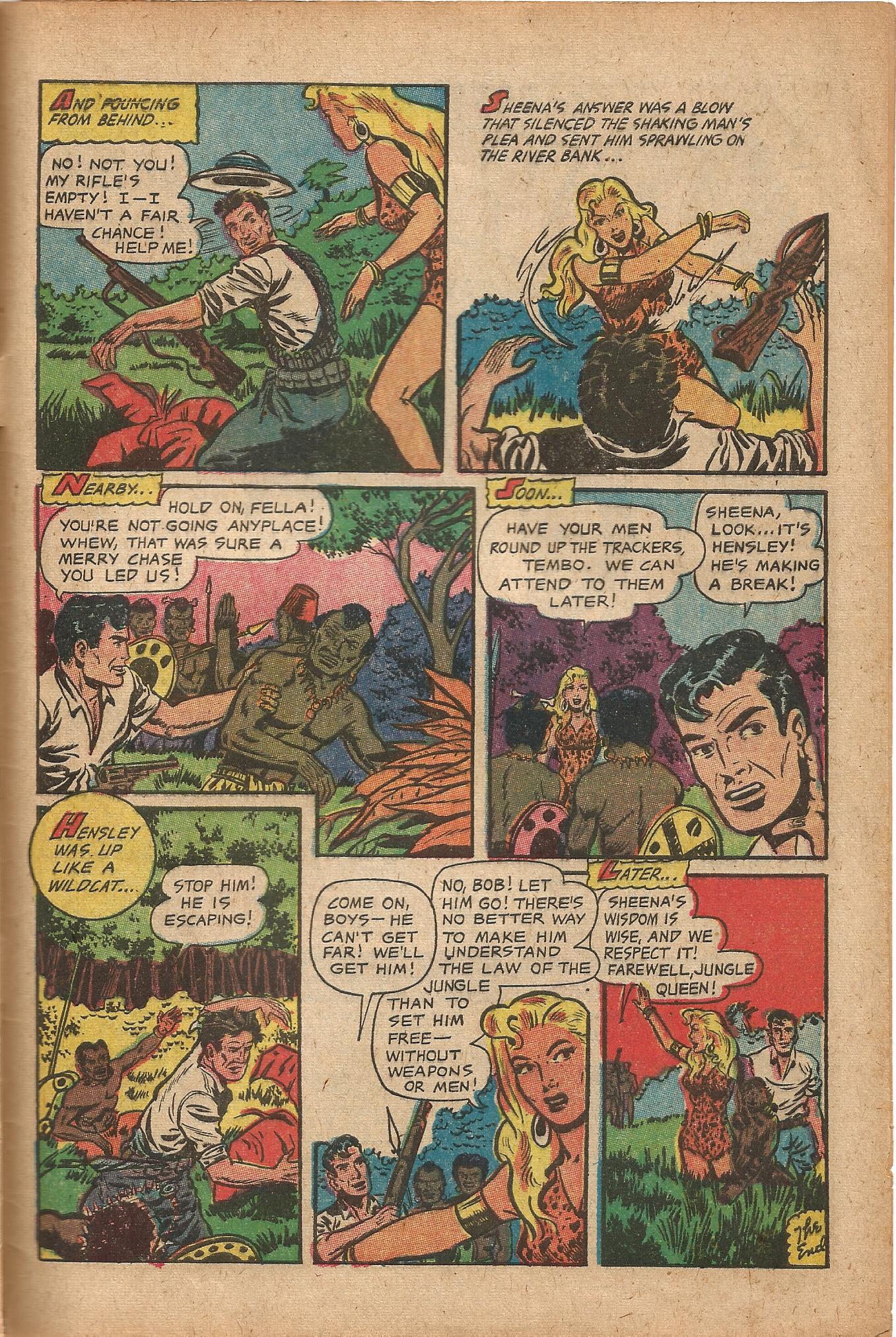 Read online Sheena, Queen of the Jungle (1958) comic -  Issue #9 - 33