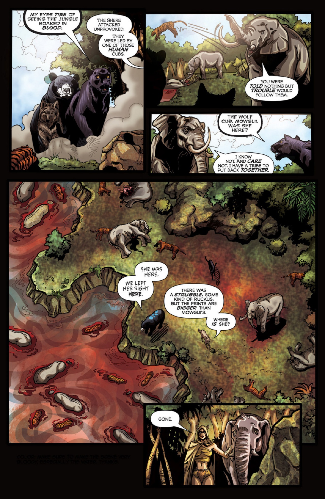 Read online Grimm Fairy Tales presents The Jungle Book: Last of the Species comic -  Issue #2 - 15