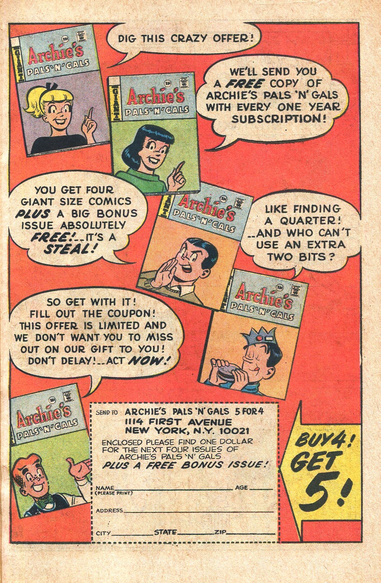 Read online The Adventures of Little Archie comic -  Issue #44 - 11