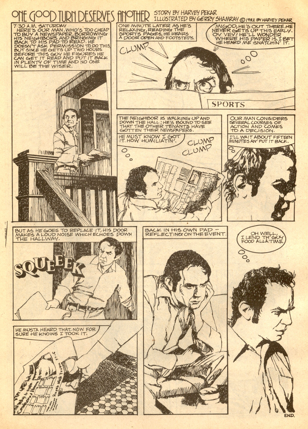 Read online American Splendor (1976) comic -  Issue #7 - 8