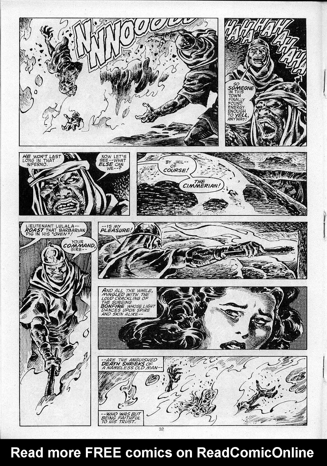 The Savage Sword Of Conan issue 204 - Page 34