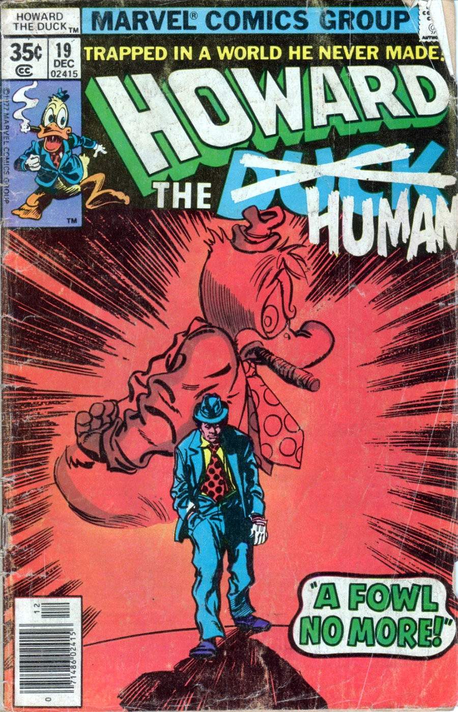 Read online Howard the Duck (1976) comic -  Issue #19 - 1