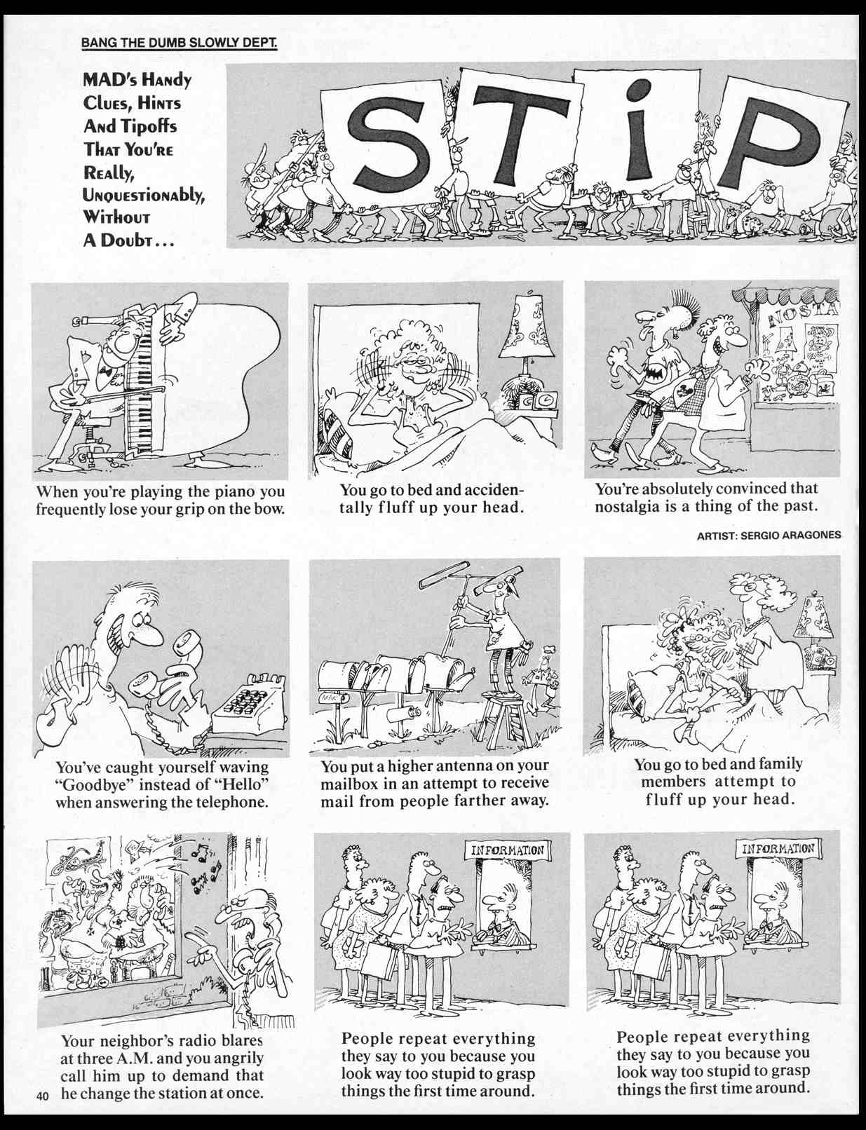 Read online MAD comic -  Issue #298 - 42