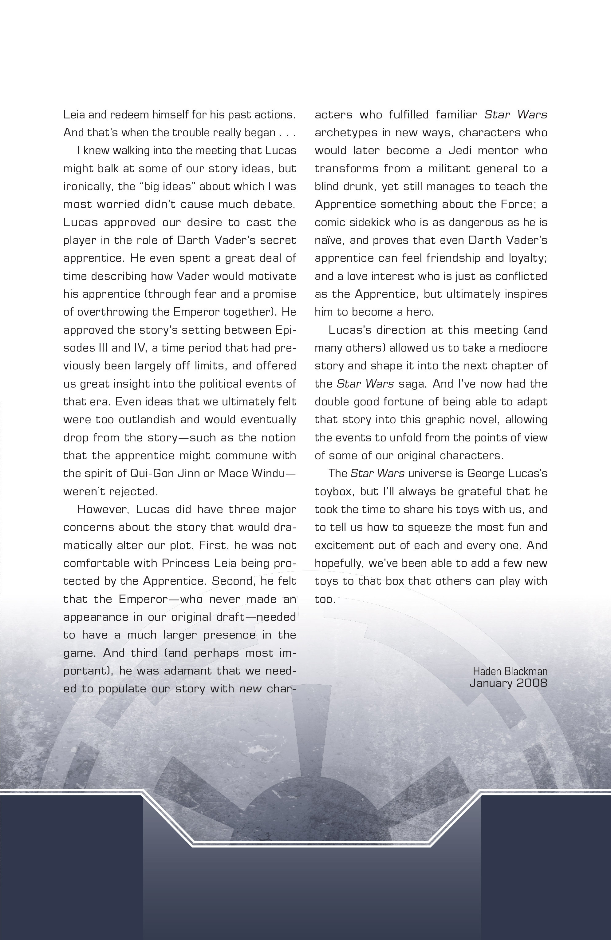 Read online Star Wars: The Force Unleashed comic -  Issue # Full - 5