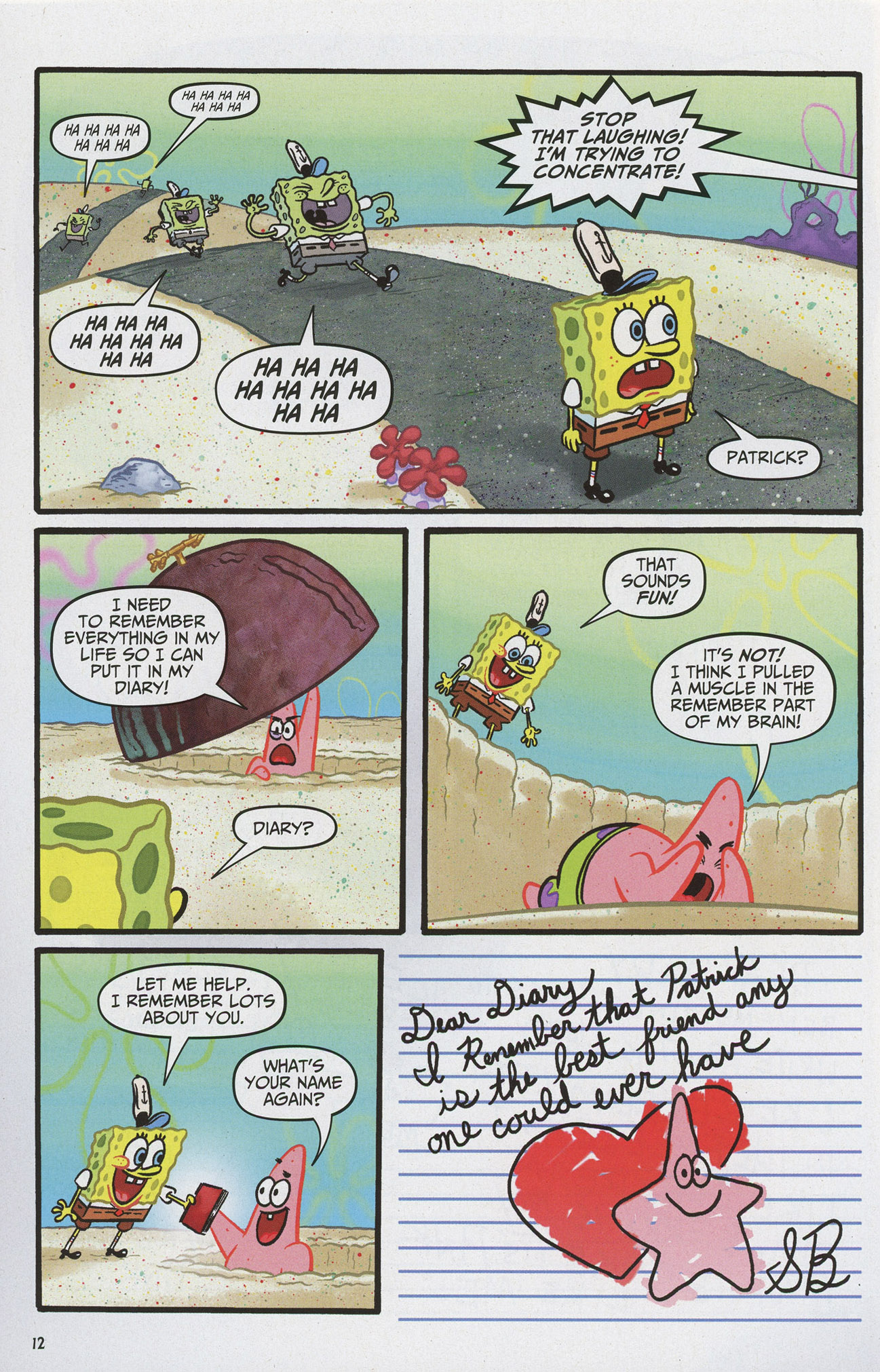 Read online SpongeBob Comics comic -  Issue #11 - 14