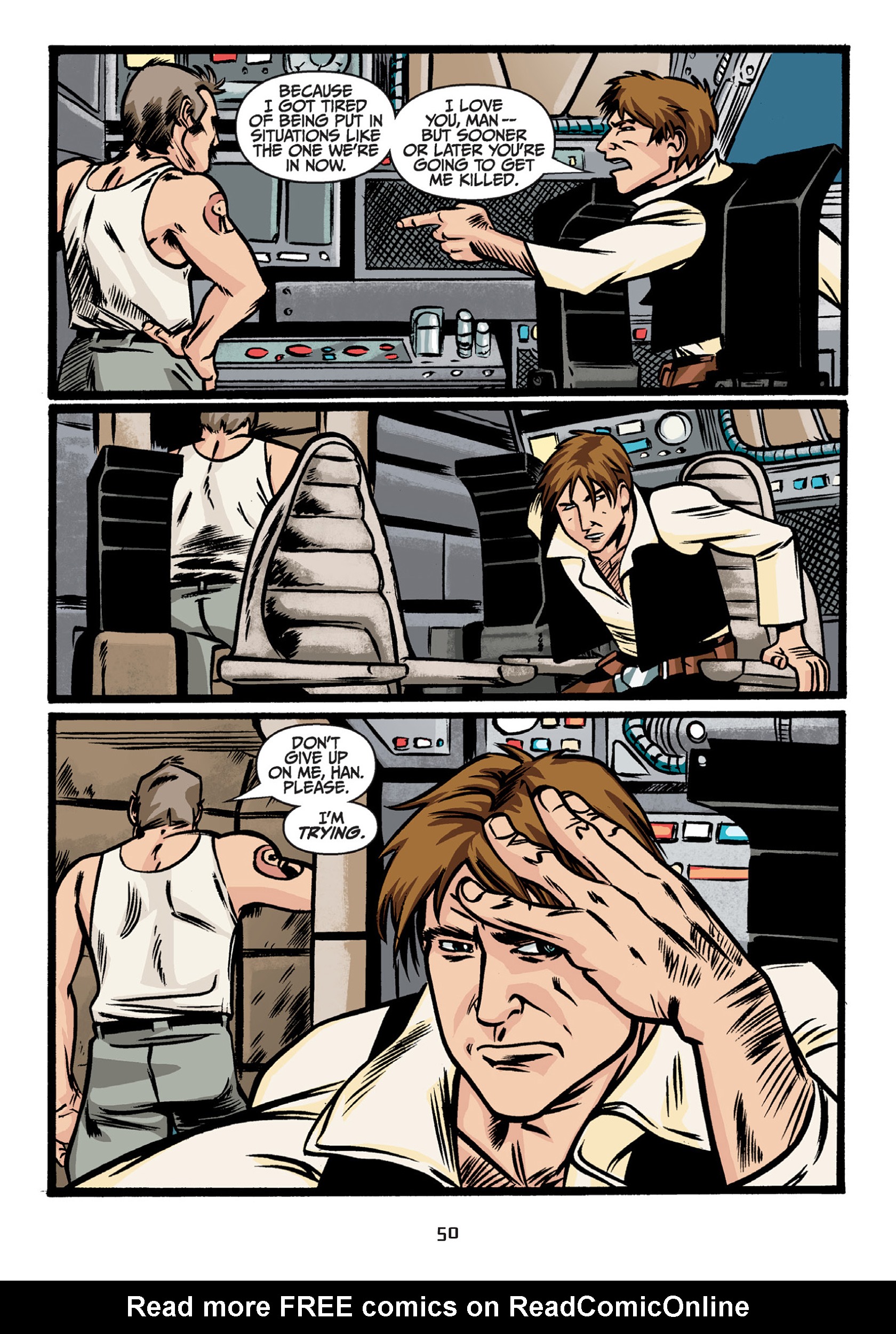 Read online Star Wars Adventures comic -  Issue # Issue Han Solo and the Hollow Moon of Khorya - 52