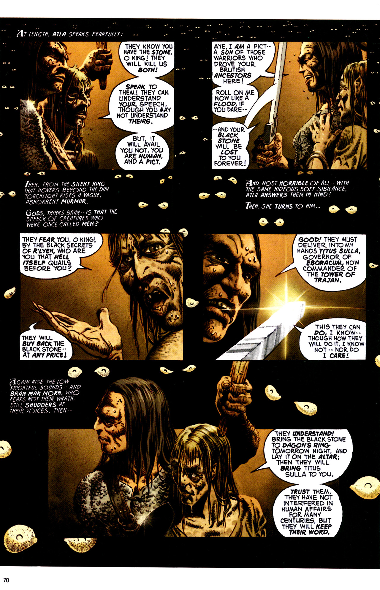 Read online Robert E. Howard's Savage Sword comic -  Issue #1 - 70