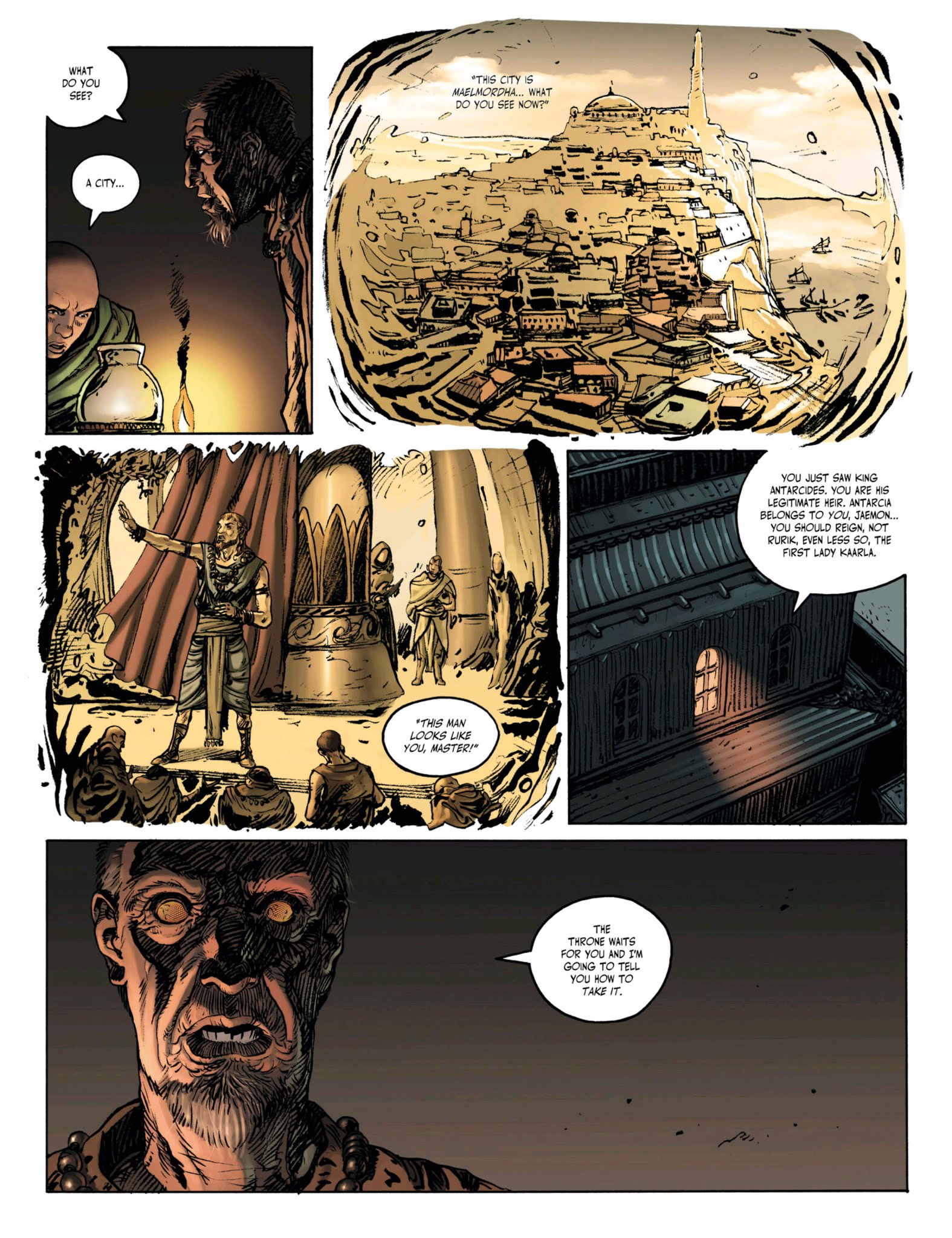 Read online Throne of Ice comic -  Issue #2 - 12