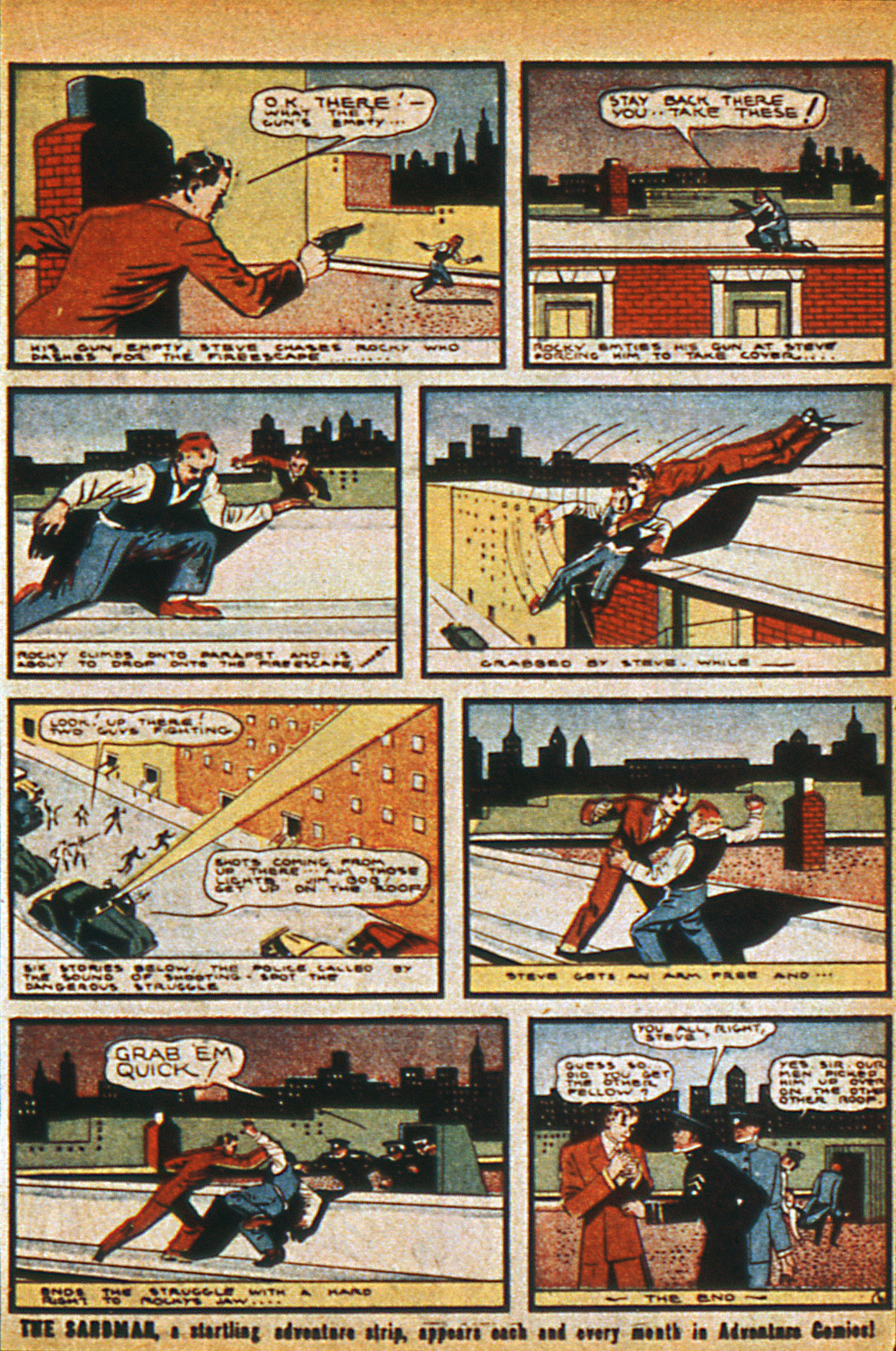Read online Detective Comics (1937) comic -  Issue #36 - 36