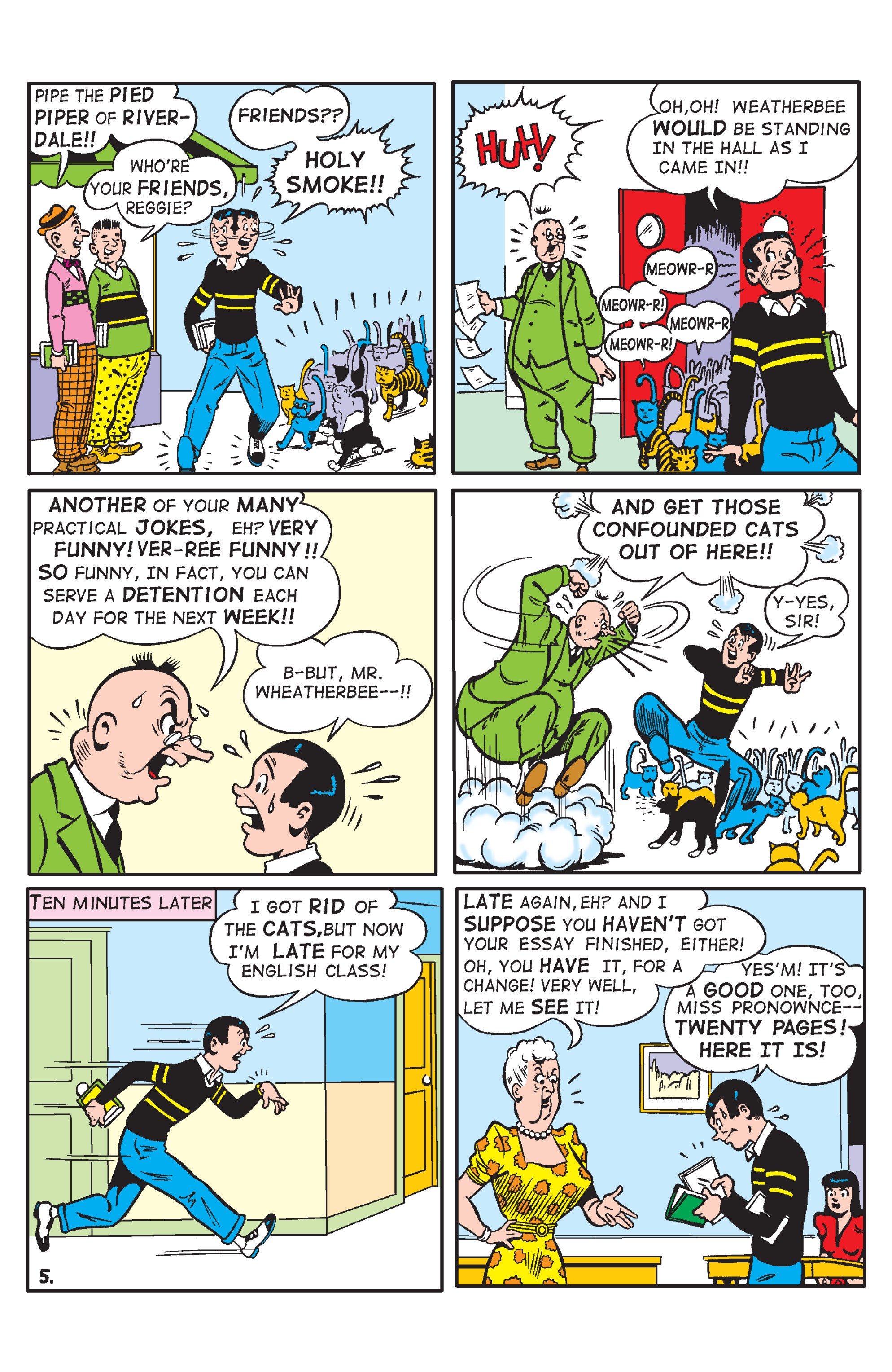 Read online Archie's Rival Reggie comic -  Issue #1 - 14