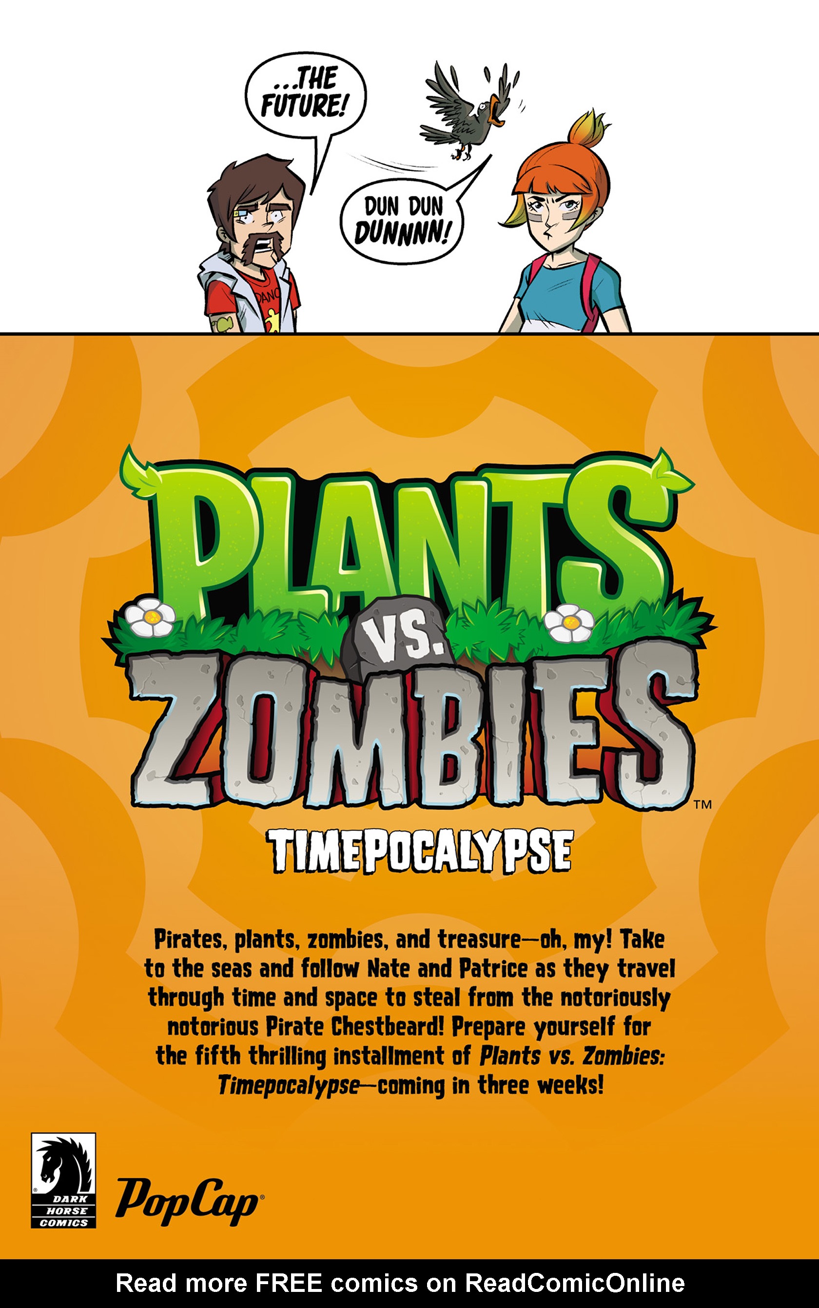 Read online Plants vs. Zombies: Timepocalypse comic -  Issue #4 - 16