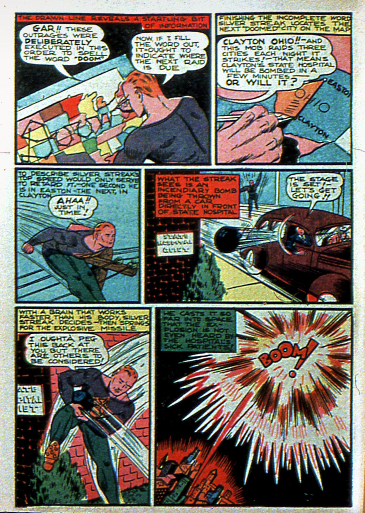 Read online Silver Streak Comics comic -  Issue #5 - 9