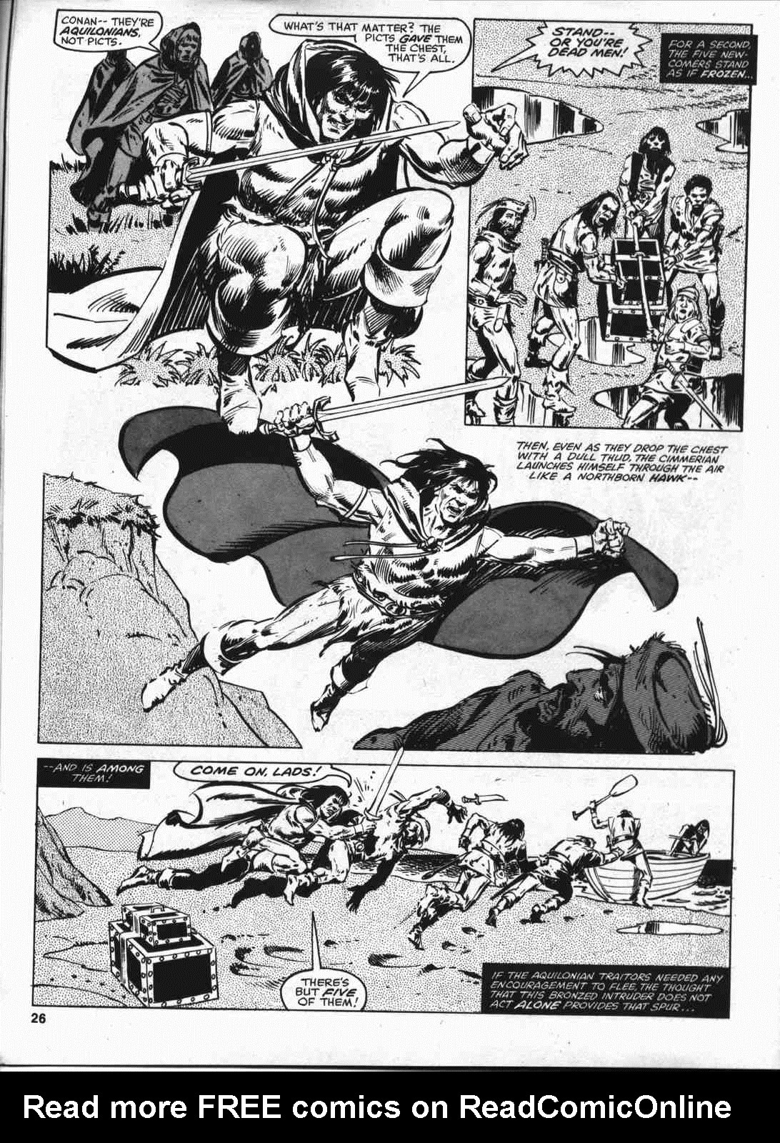 Read online The Savage Sword Of Conan comic -  Issue #46 - 25