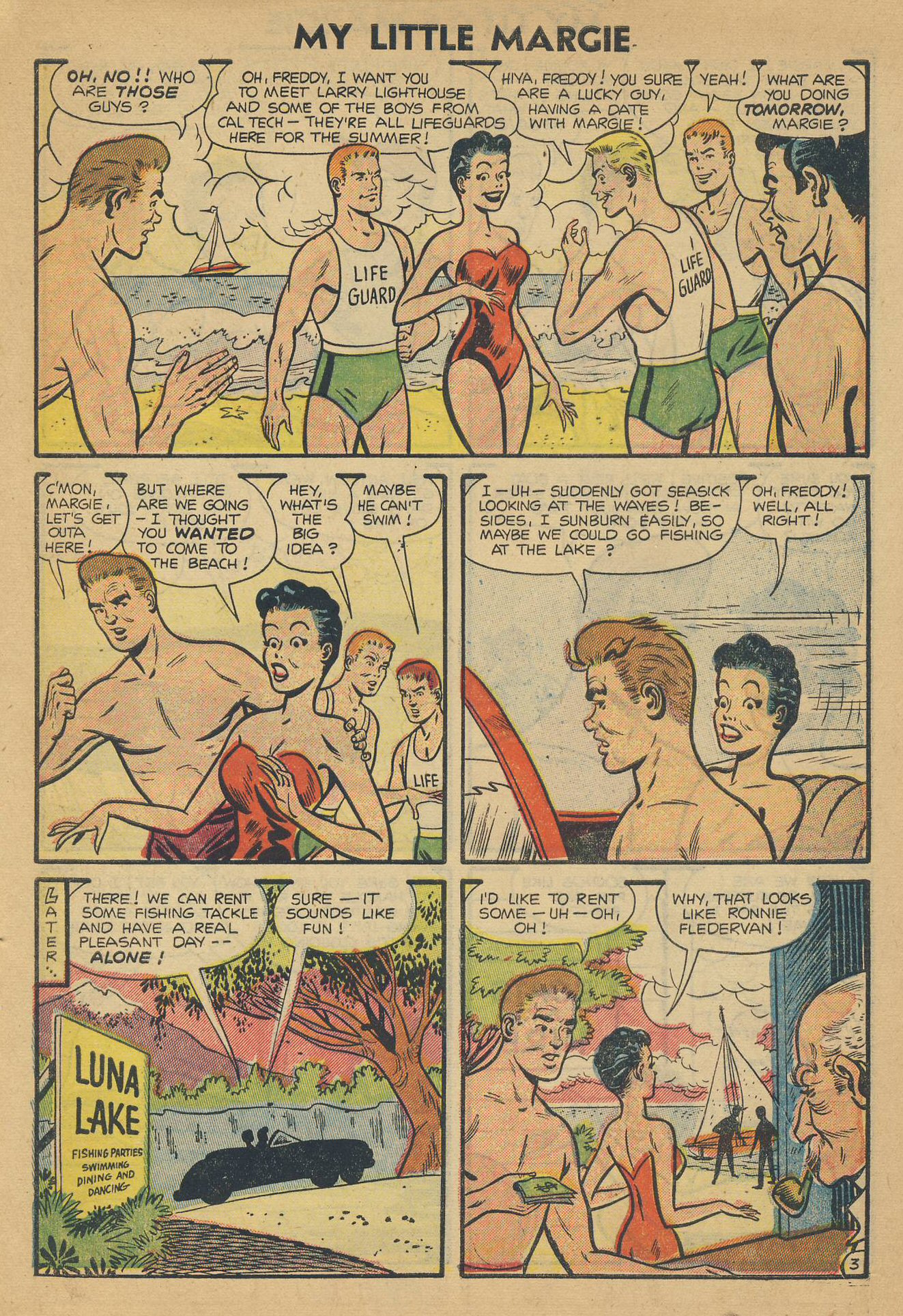 Read online My Little Margie (1954) comic -  Issue #4 - 31