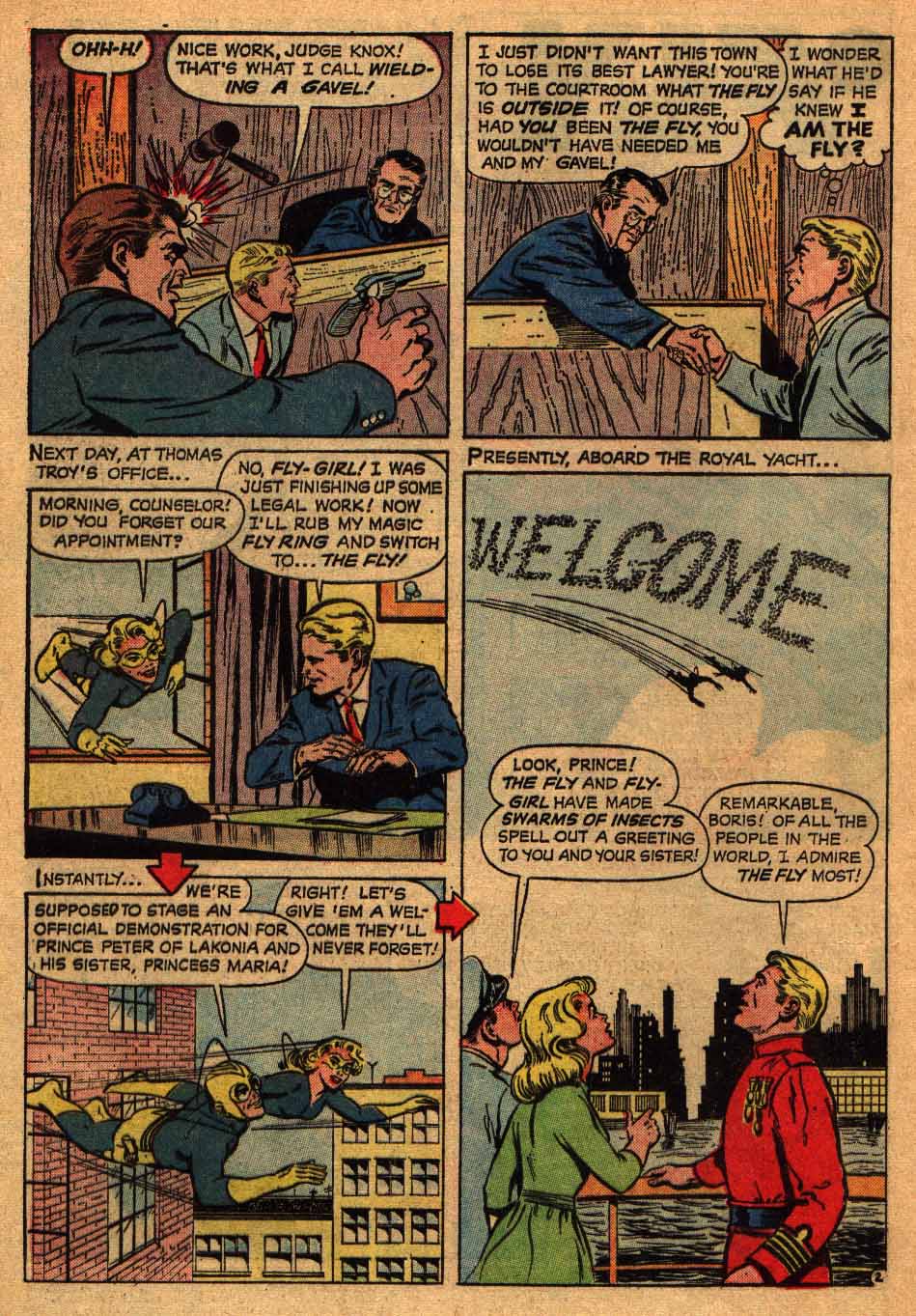 Read online Adventures of the Fly comic -  Issue #20 - 4