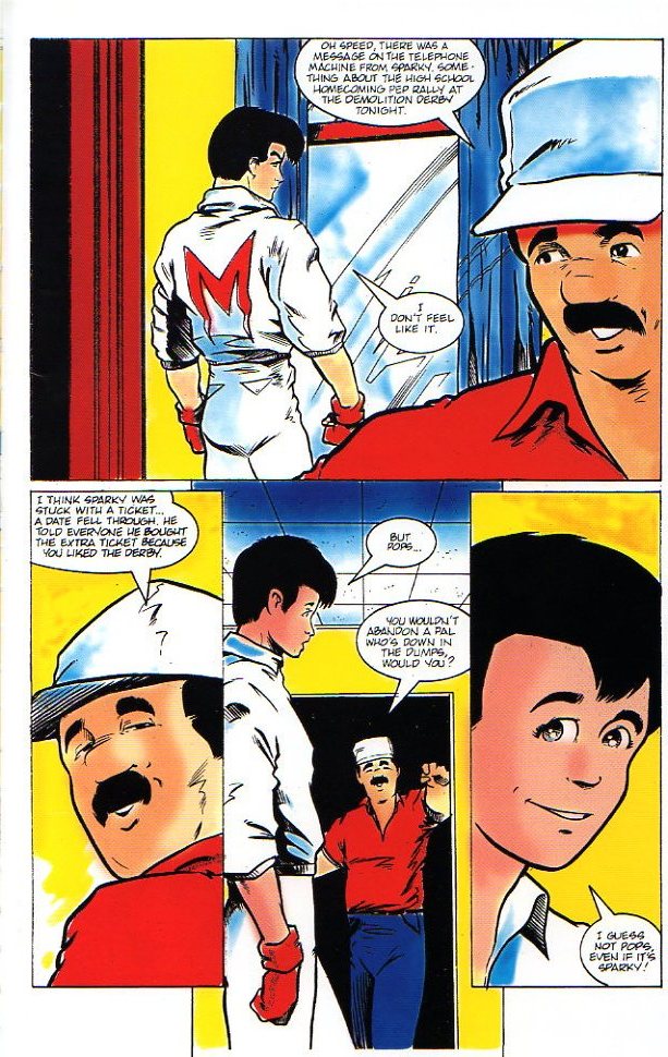 Read online Speed Racer (1987) comic -  Issue #4 - 8