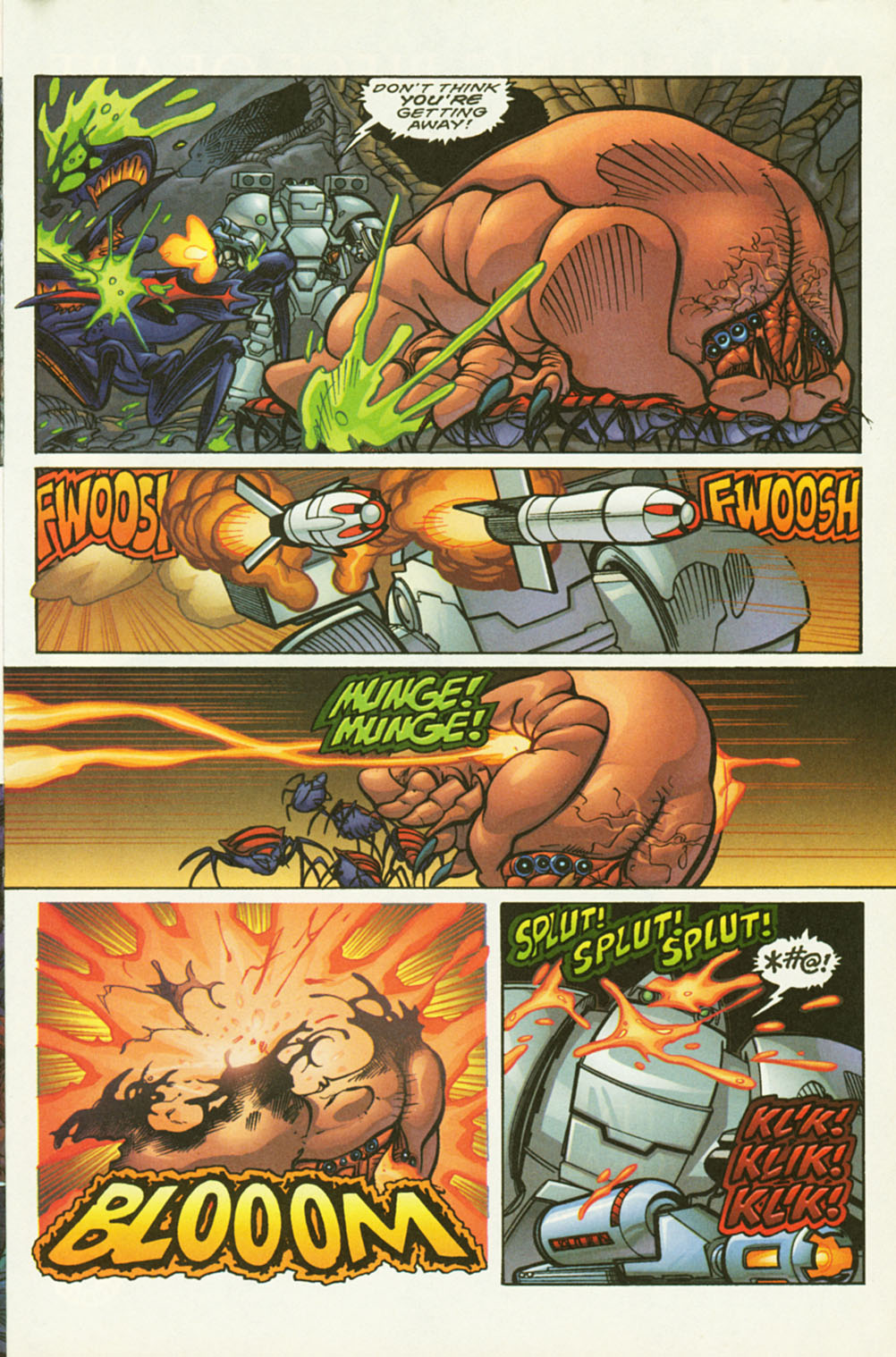 Read online Starship Troopers: Dominant Species comic -  Issue #4 - 14
