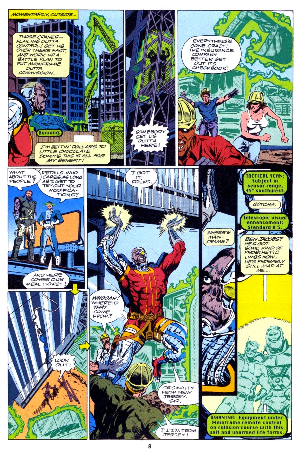 Read online Deathlok (1991) comic -  Issue #8 - 7