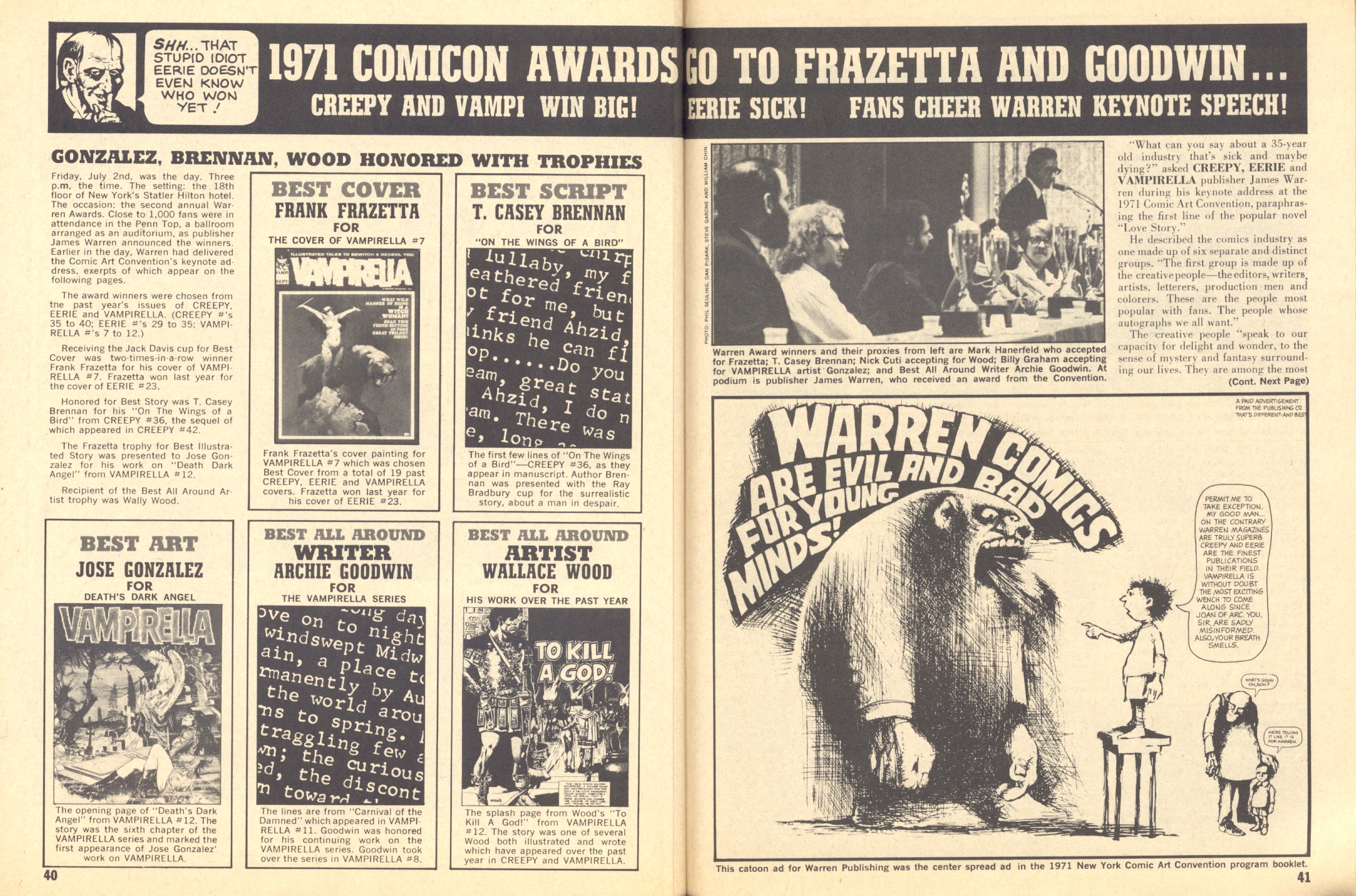 Read online Creepy (1964) comic -  Issue #43 - 40