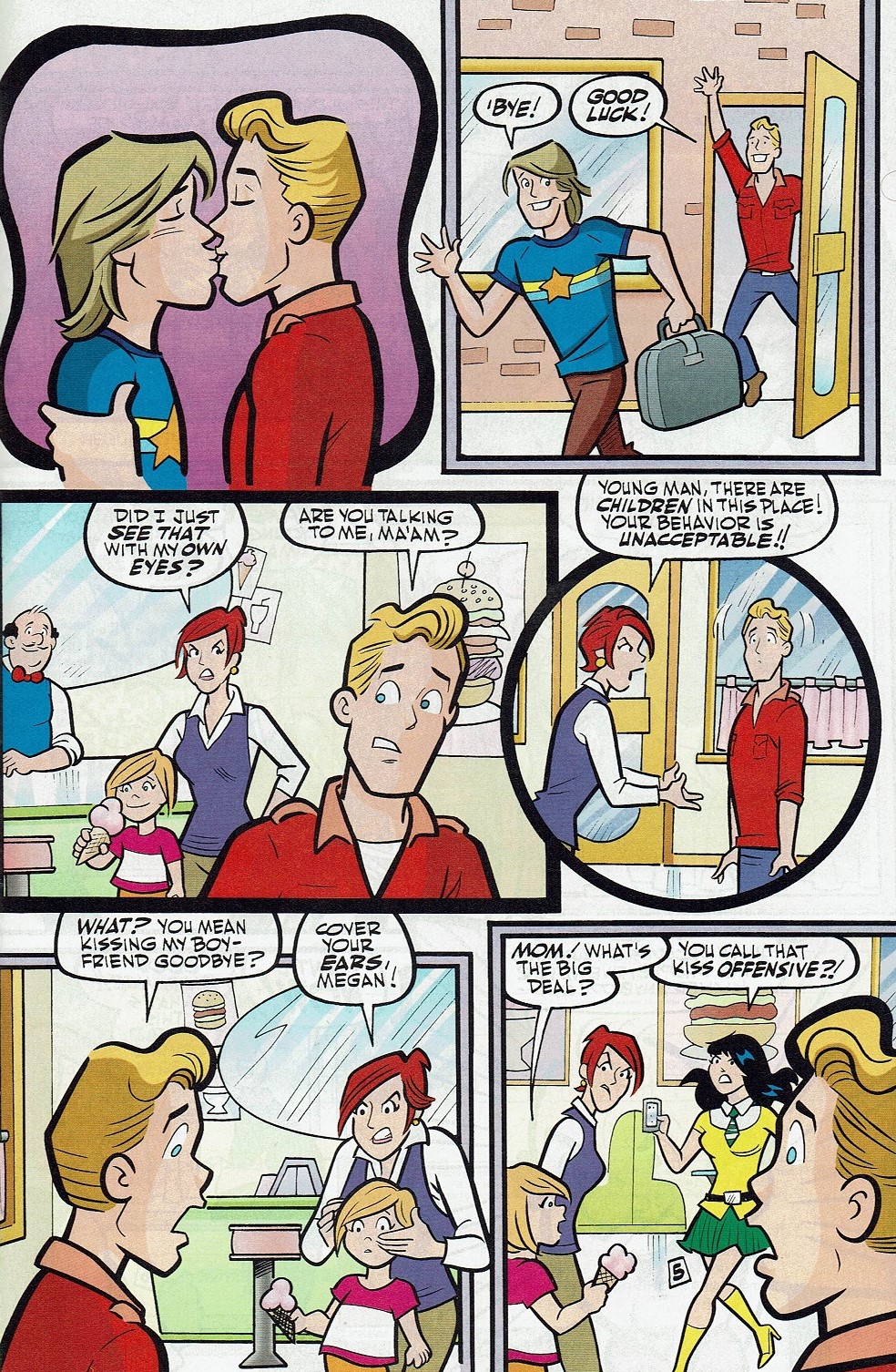 Read online Kevin Keller comic -  Issue #10 - 8