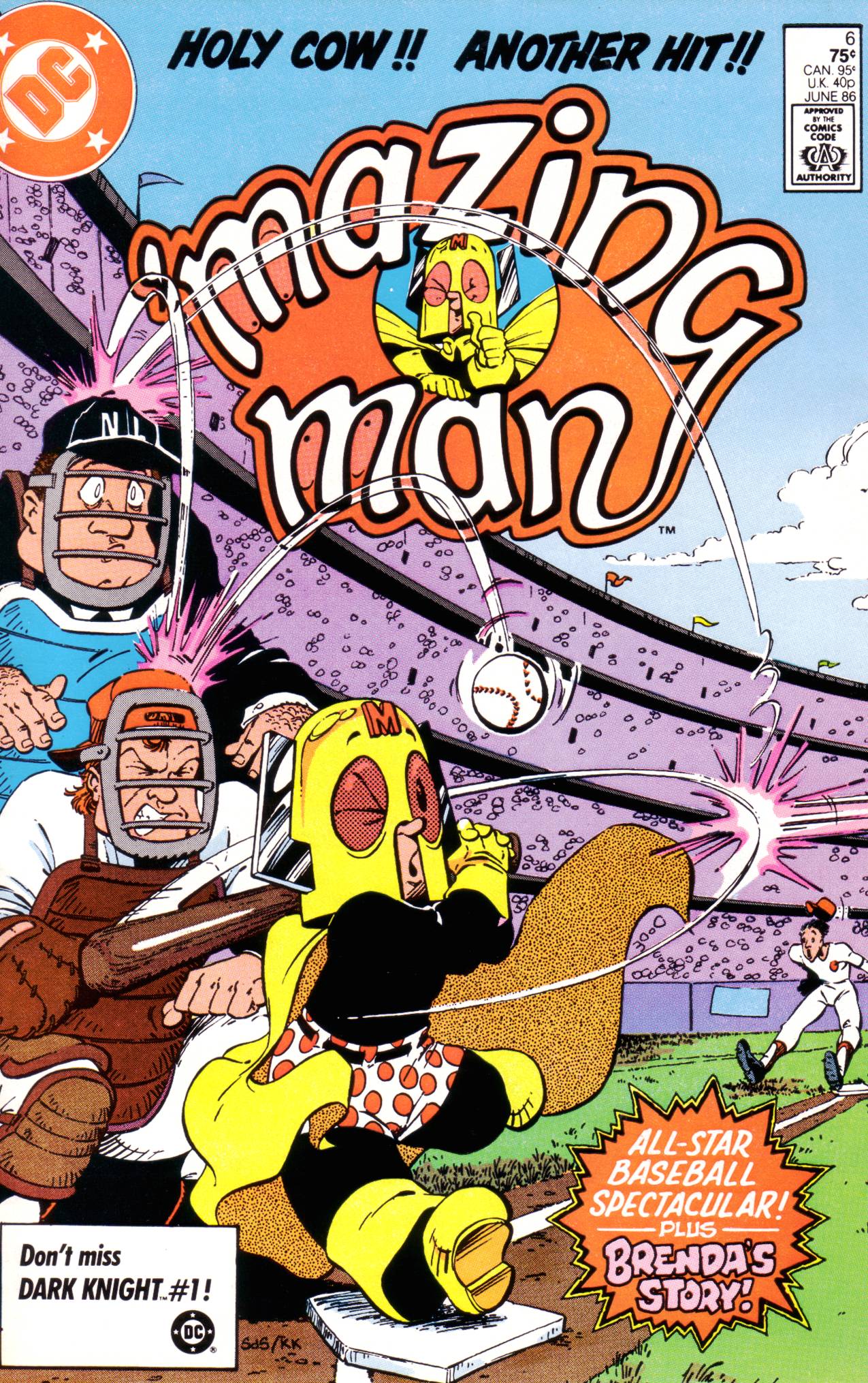 Read online 'Mazing Man comic -  Issue #6 - 1