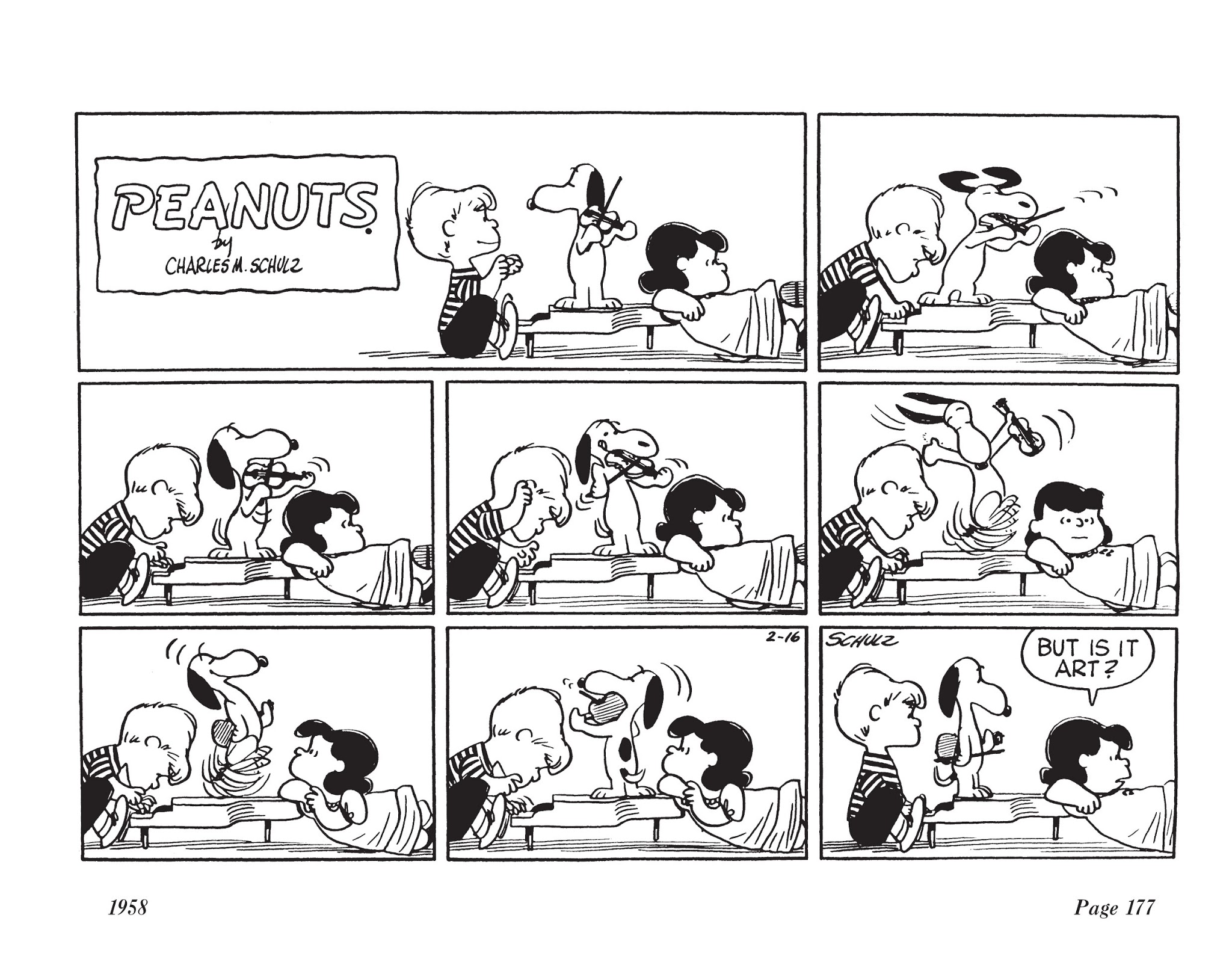 Read online The Complete Peanuts comic -  Issue # TPB 4 - 191