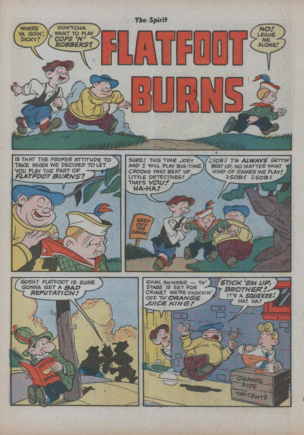 Read online The Spirit (1944) comic -  Issue #22 - 18