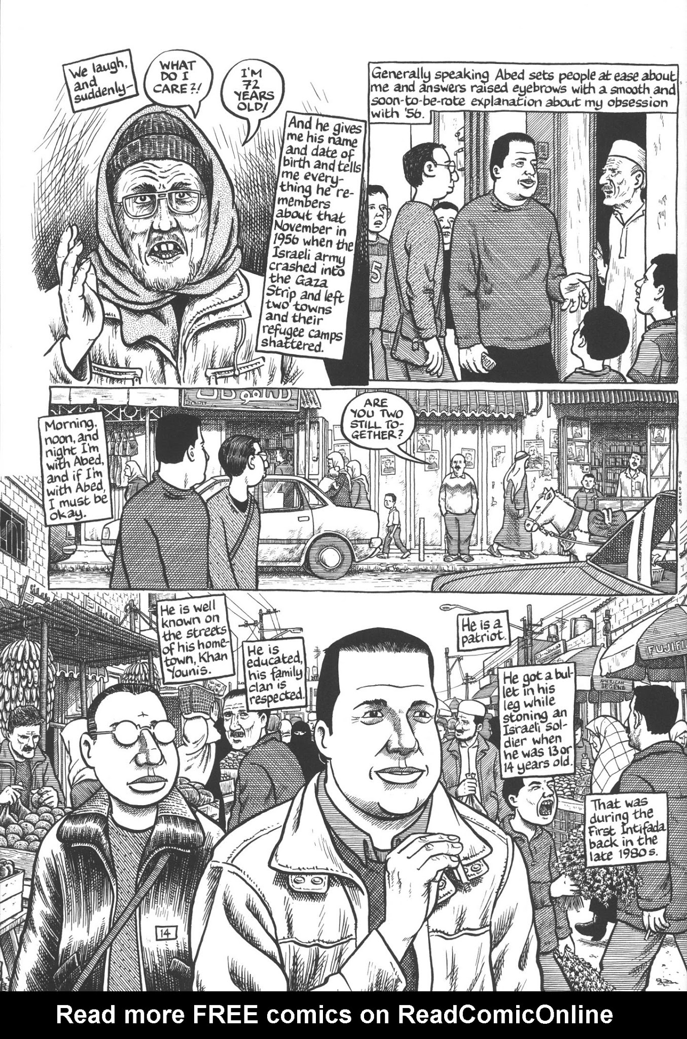 Read online Footnotes in Gaza comic -  Issue # TPB - 35