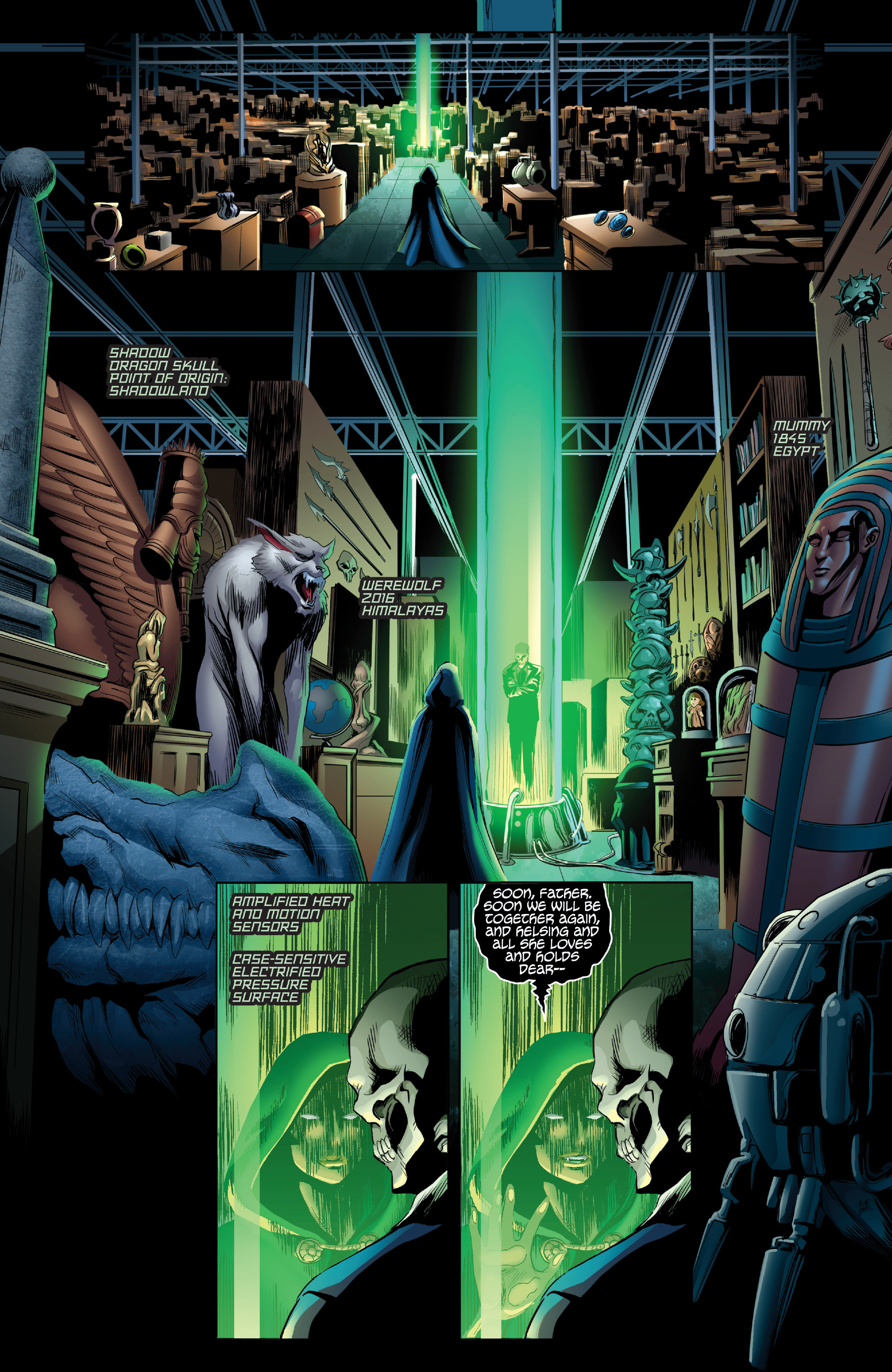 Read online Van Helsing vs. Dracula's Daughter comic -  Issue #1 - 5