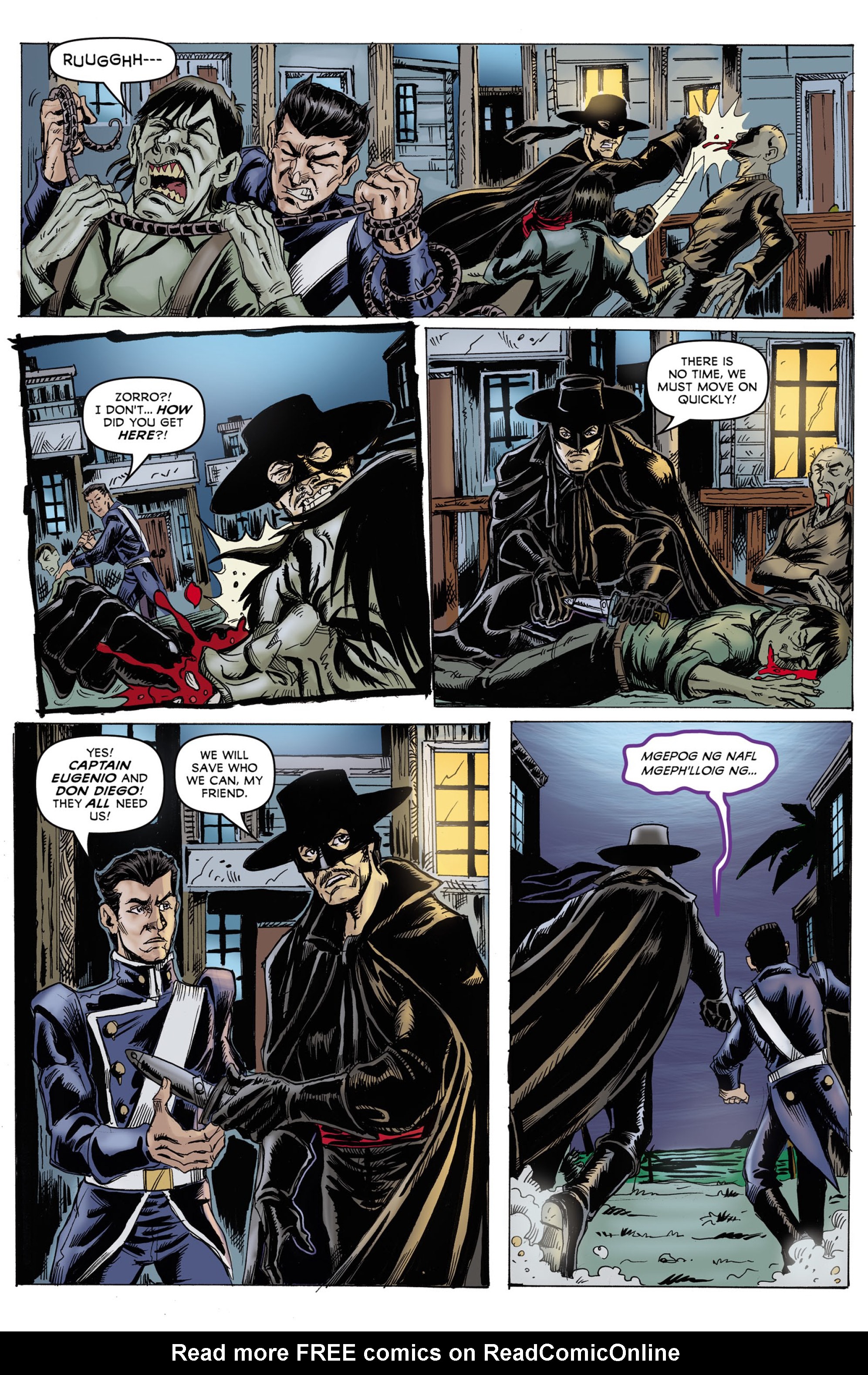Read online Zorro: Rise of the Old Gods comic -  Issue #3 - 19