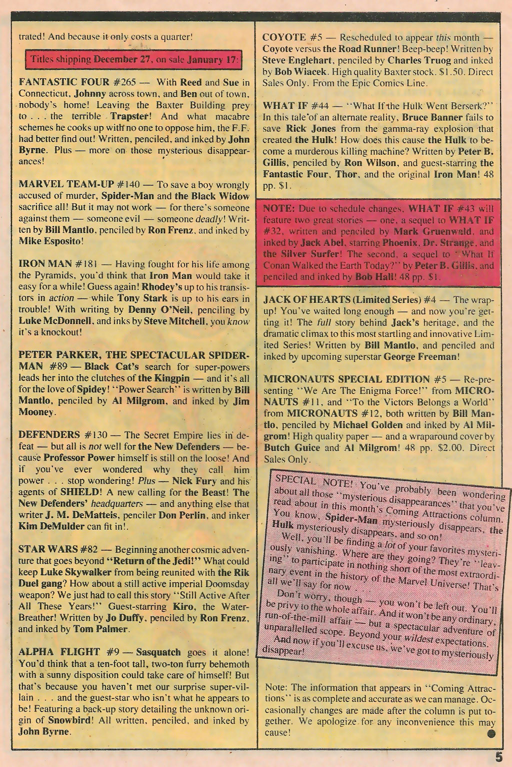 Read online Marvel Age comic -  Issue #10 - 7