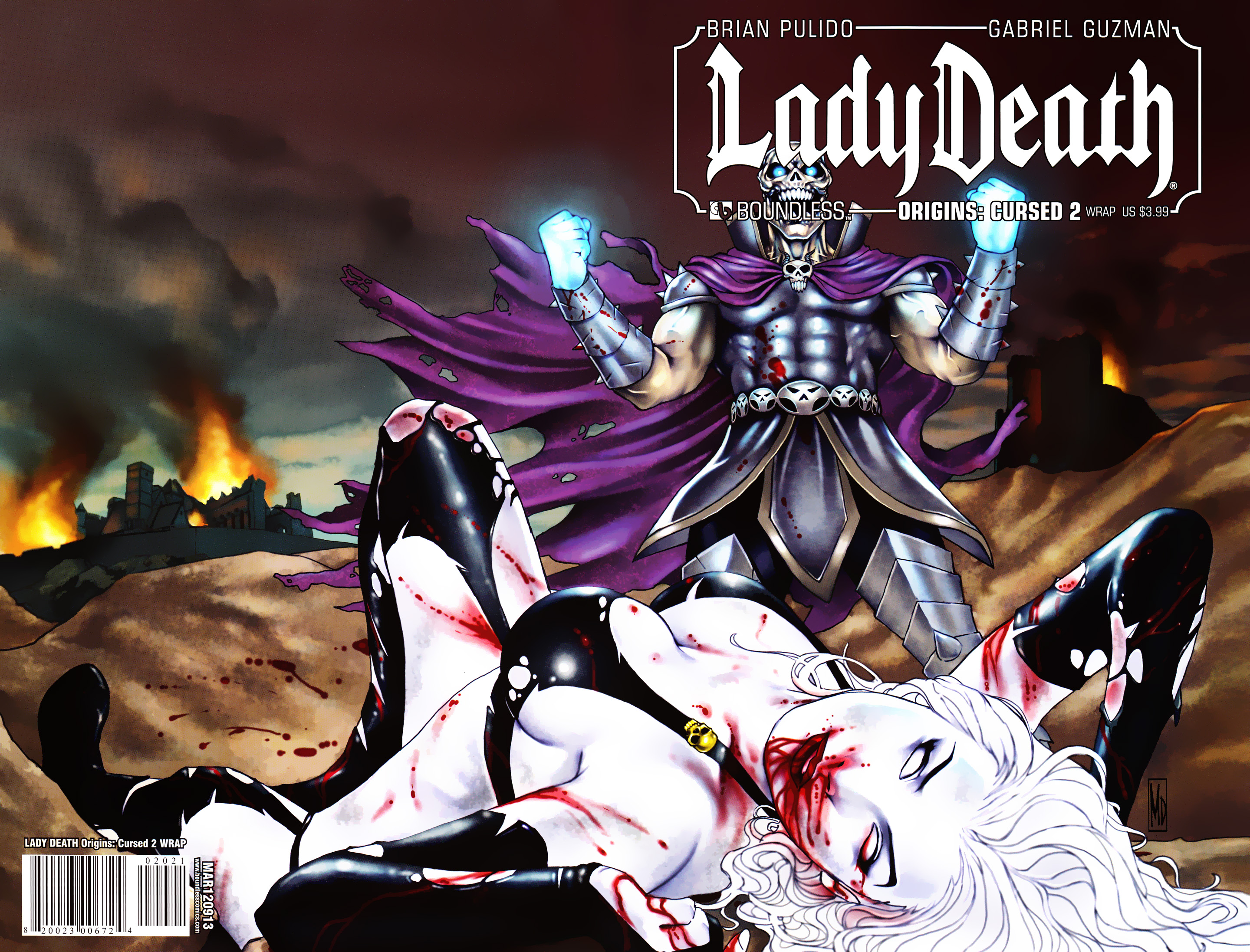 Read online Lady Death: Origins - Cursed comic -  Issue #2 - 4