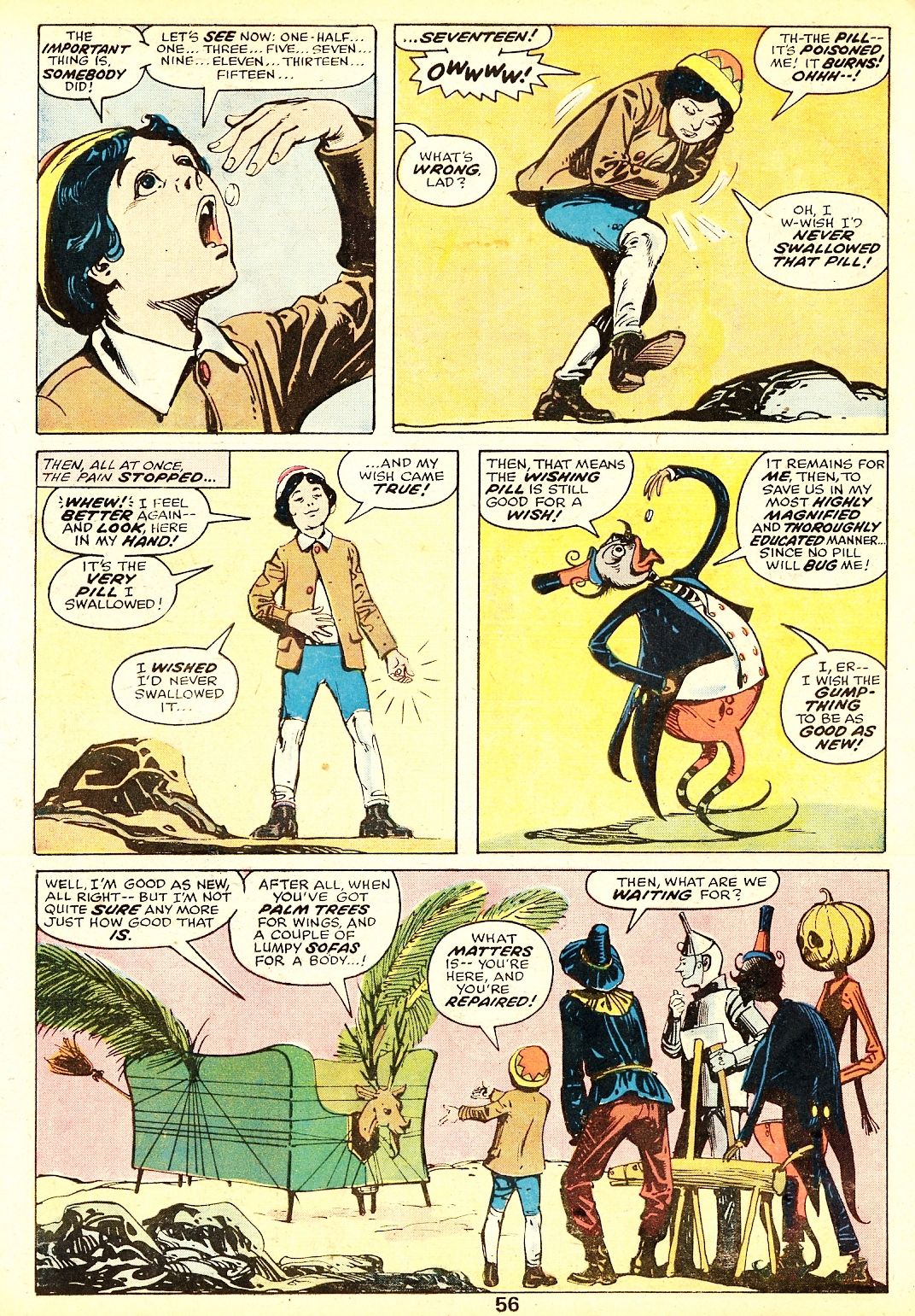 Read online Marvel Treasury of Oz comic -  Issue #1 - 55