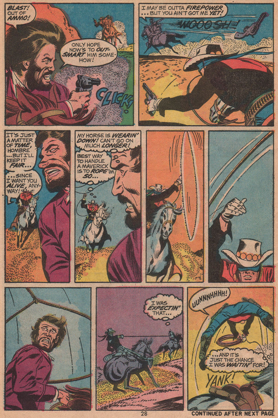 Read online The Outlaw Kid (1970) comic -  Issue #14 - 30